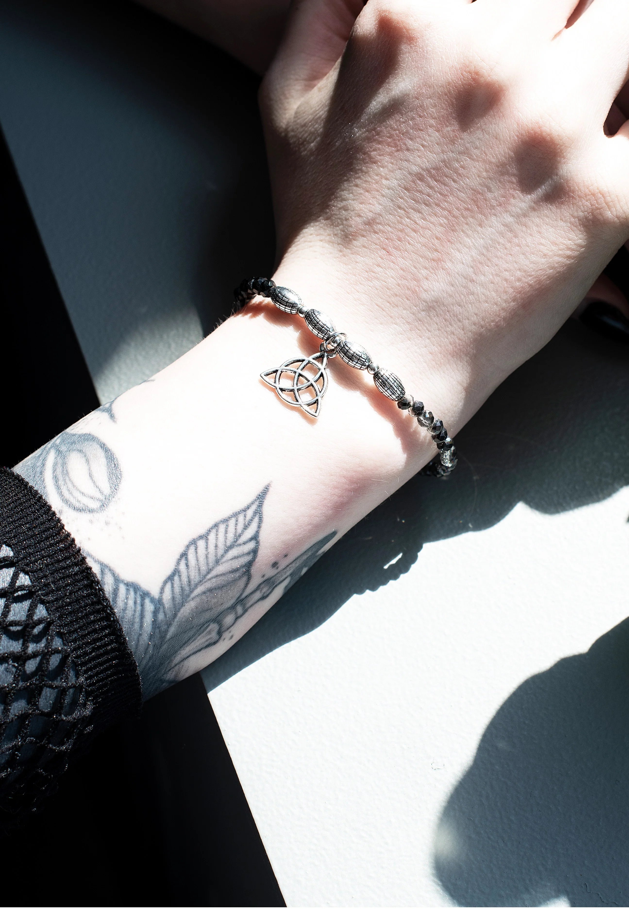 Real Stone Black/Silver - Bracelet - Image 2