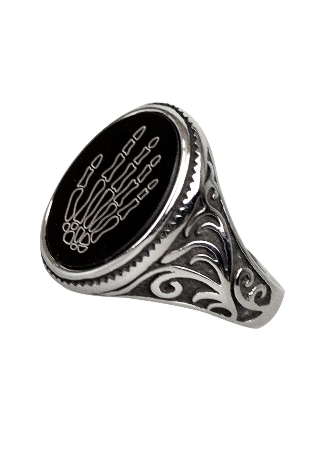 Skelett Hand Silver - Ring - Image 3