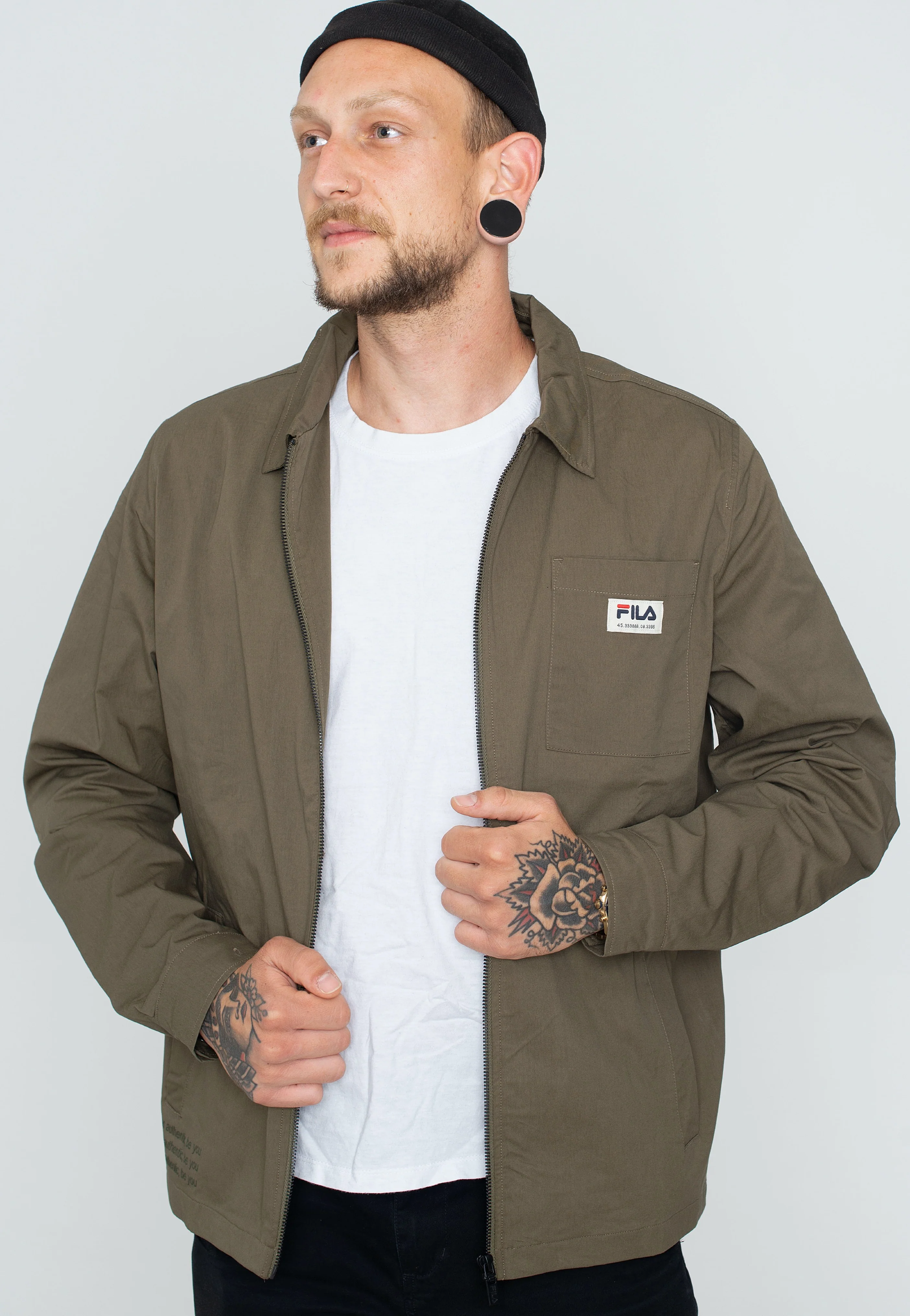 Termoli Coach Burnt Olive - Jacket - Image 3