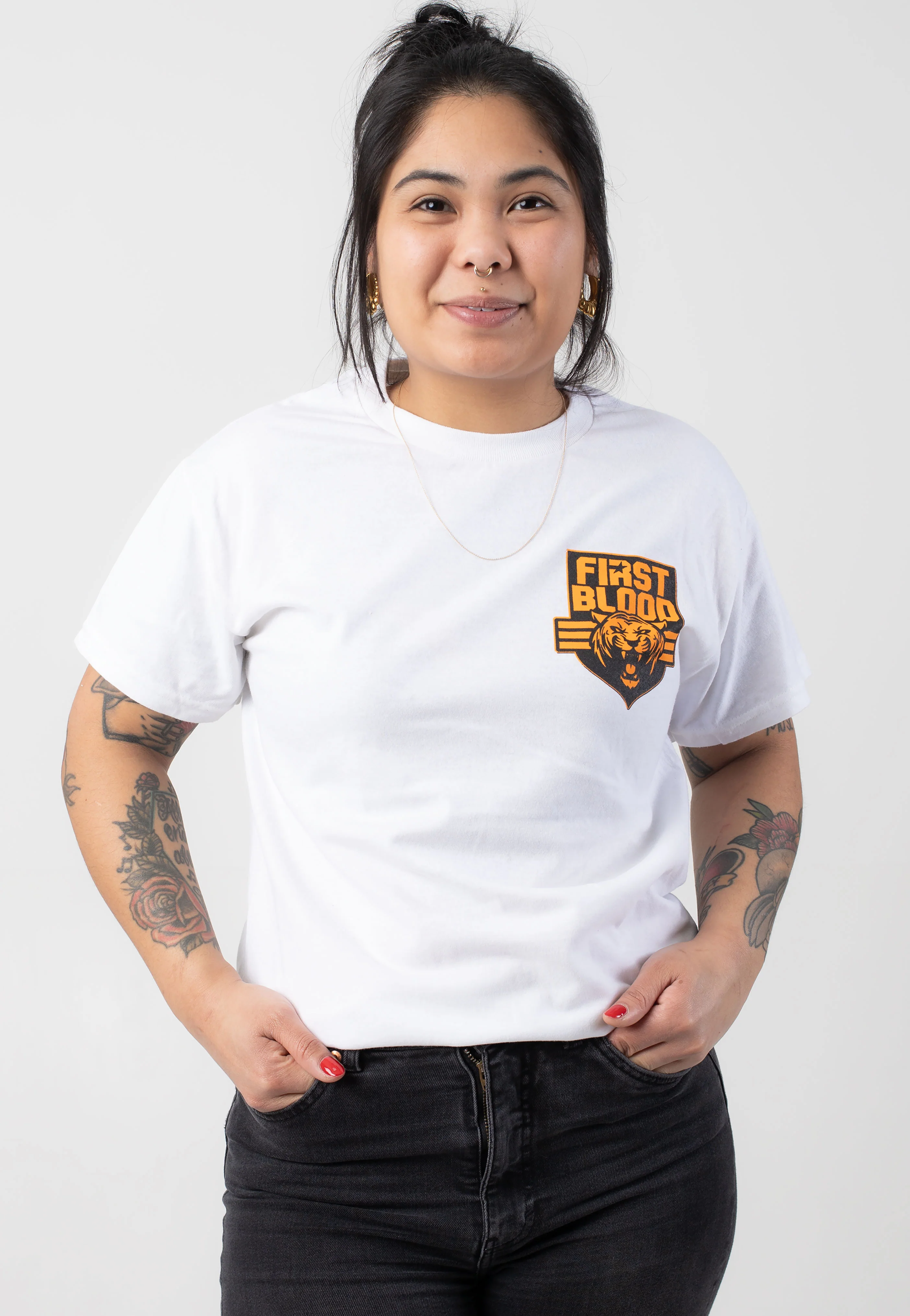 Hold On Tight White - T-Shirt - Image 5