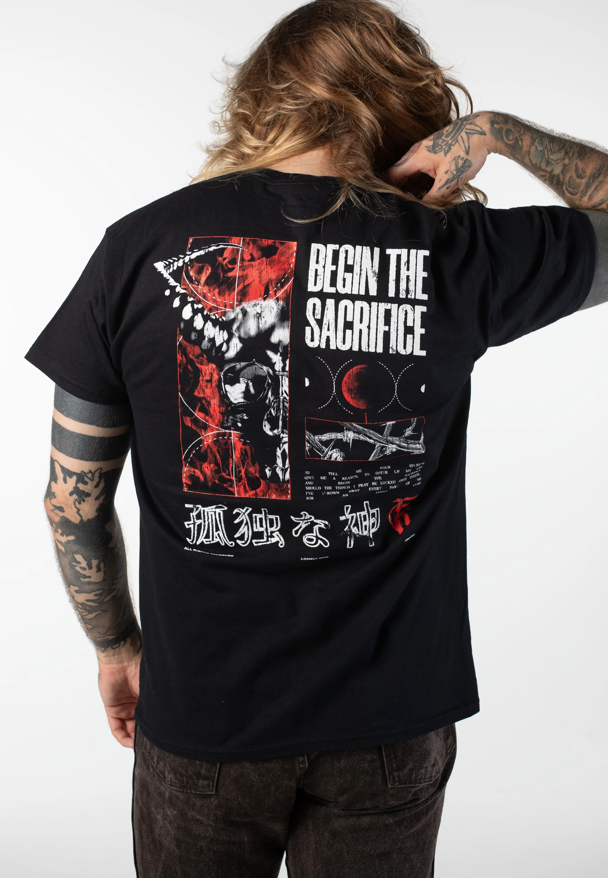 Begin The Sacrifice - T-Shirt - Image 4