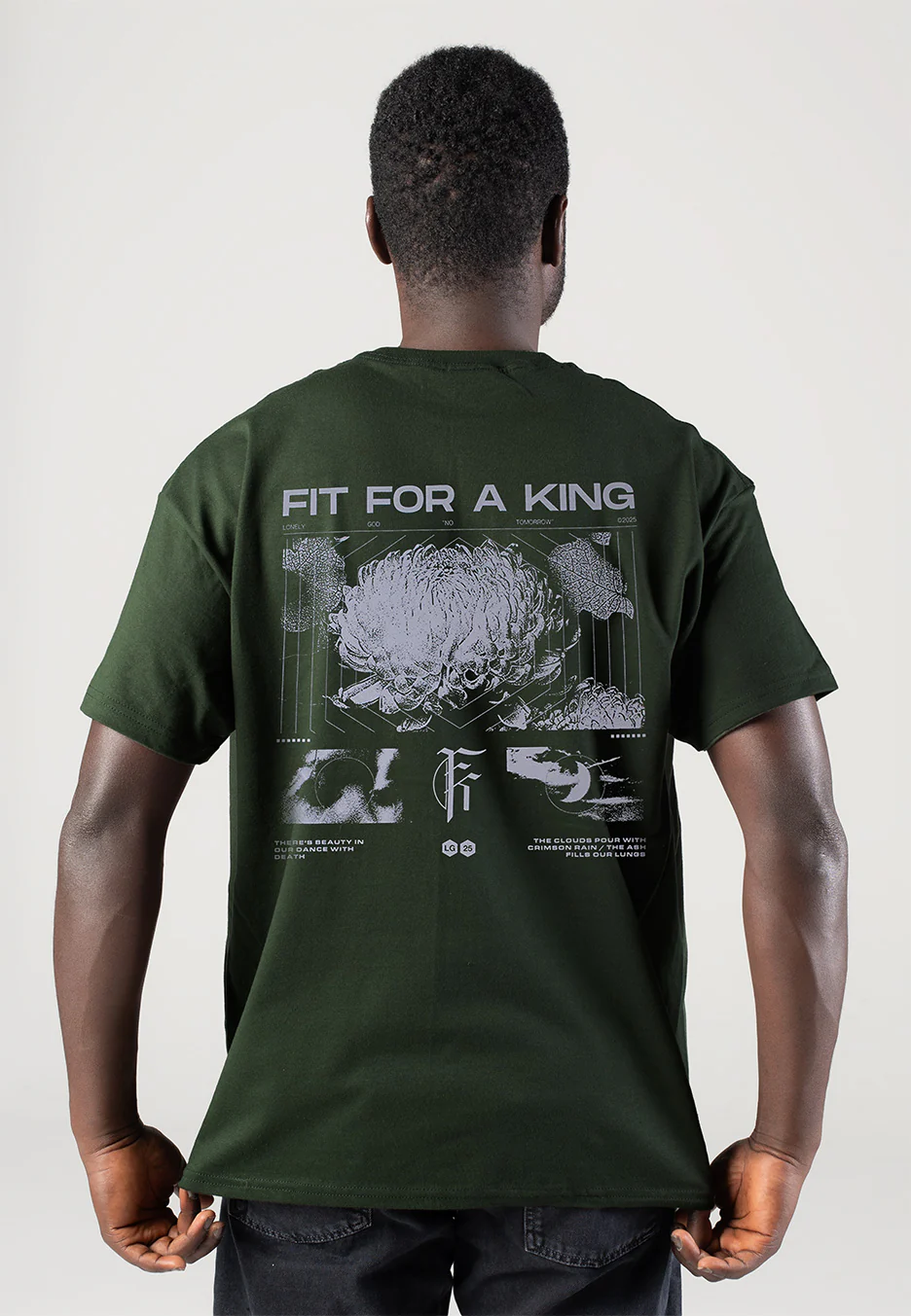 No Tomorrow Forest Green - T-Shirt - Image 4