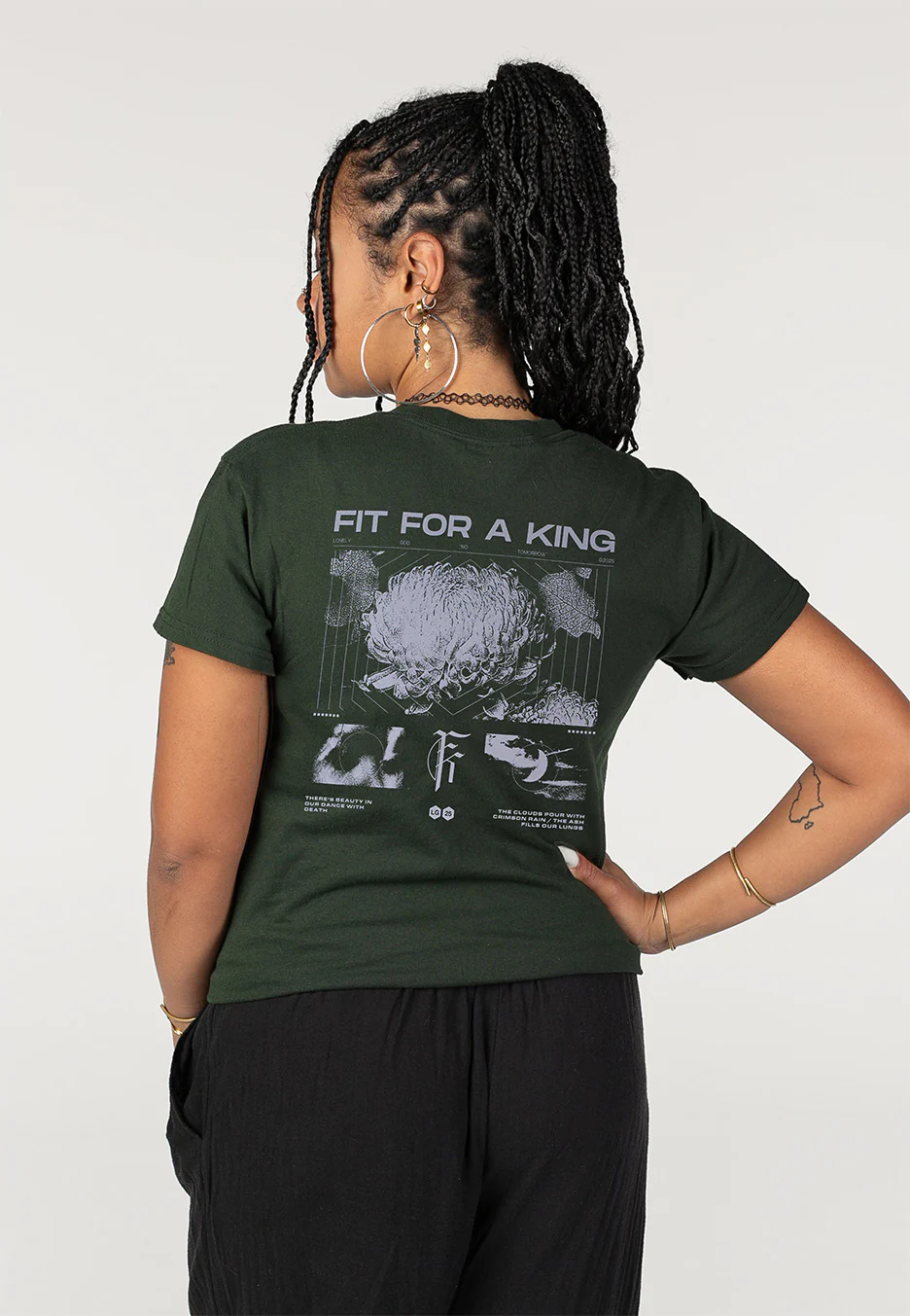 No Tomorrow Forest Green - T-Shirt - Image 6