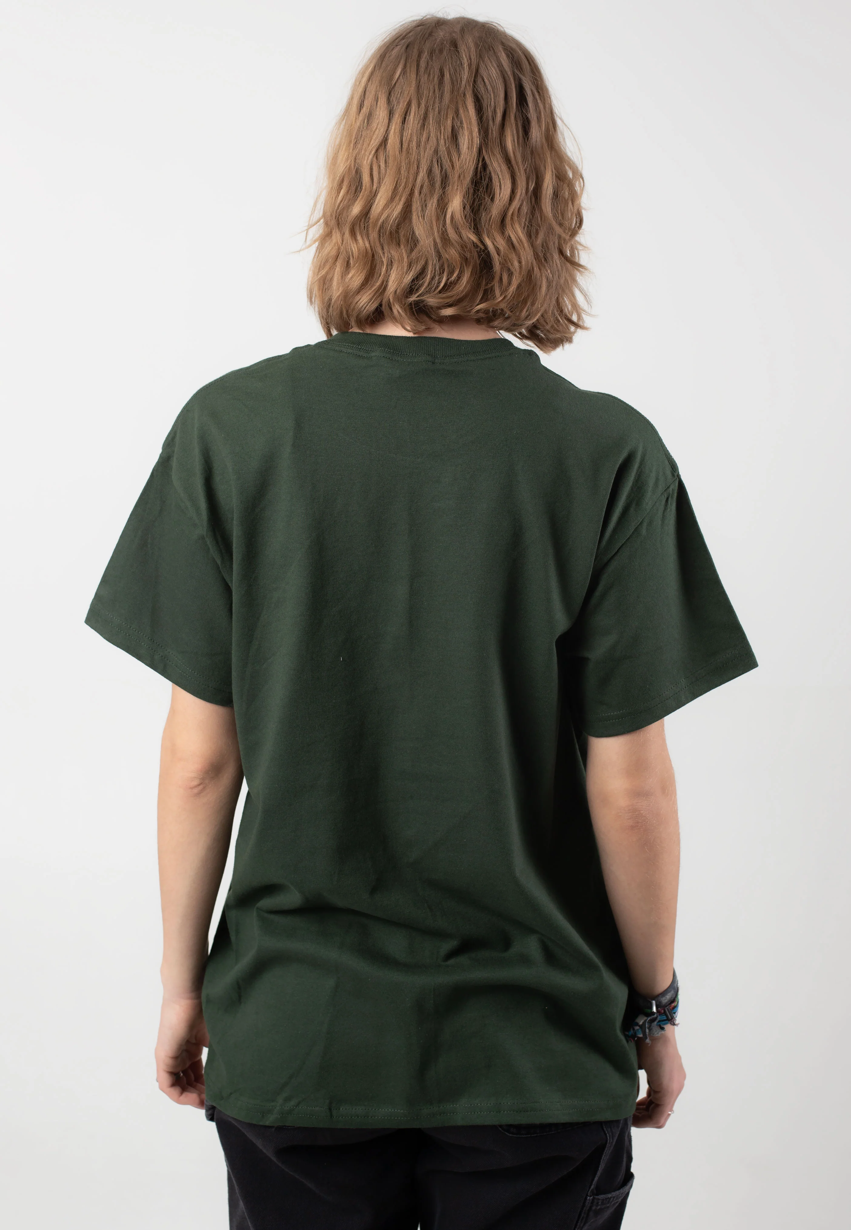 Raise The Dead Forest Green - T-Shirt - Image 6