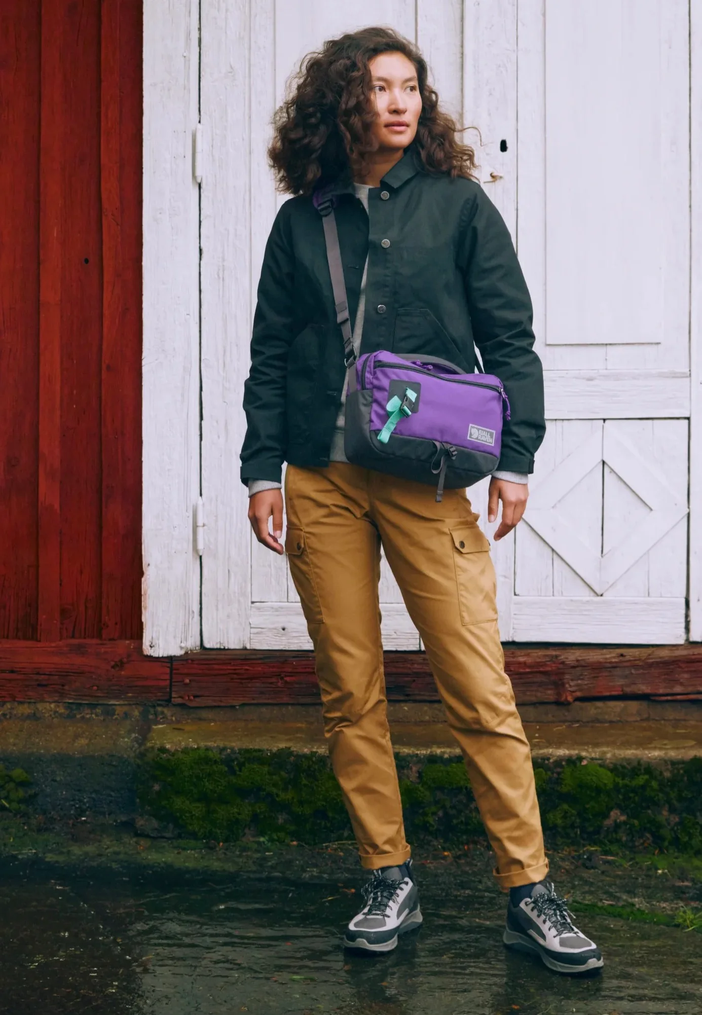 Vardag 6 Violette/Coal Black - Shoulder Bag - Image 14