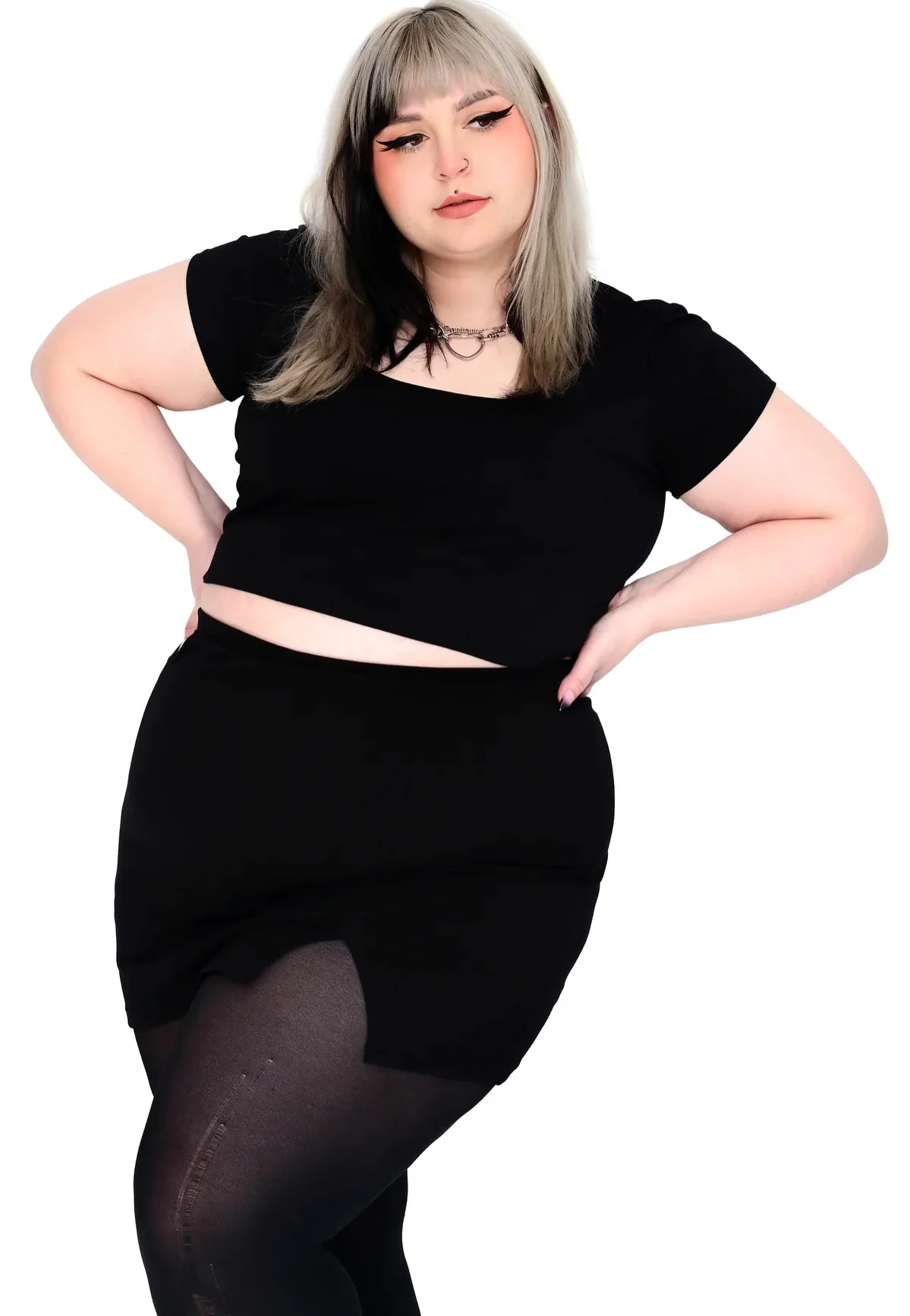 Bridget Mini With Built In Shorts Black - Skirt - Image 6