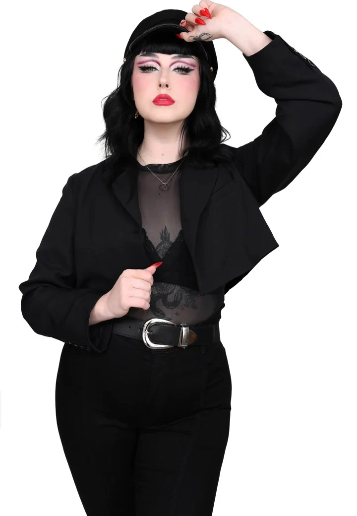 Crop Boss Black - Blazer - Image 2