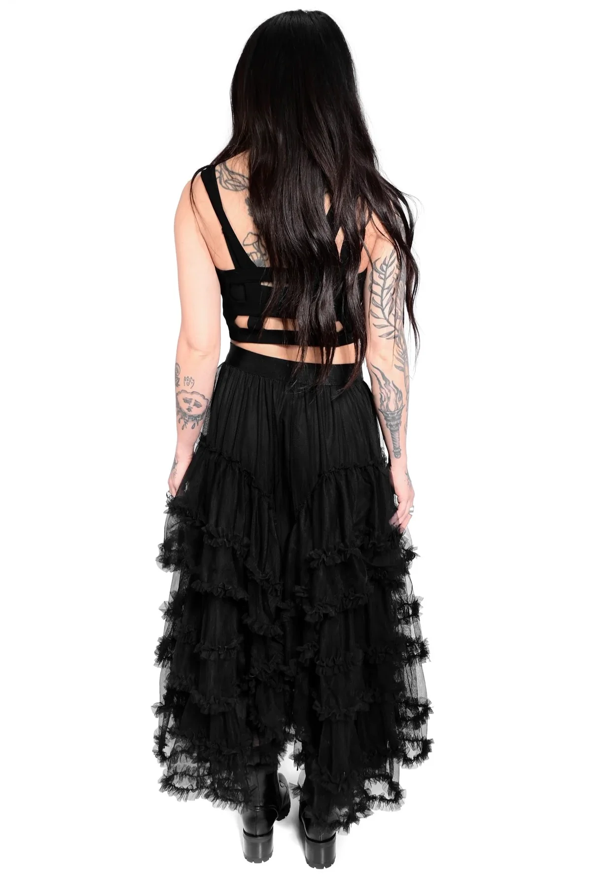 Jada Tulle Black - Skirt - Image 4