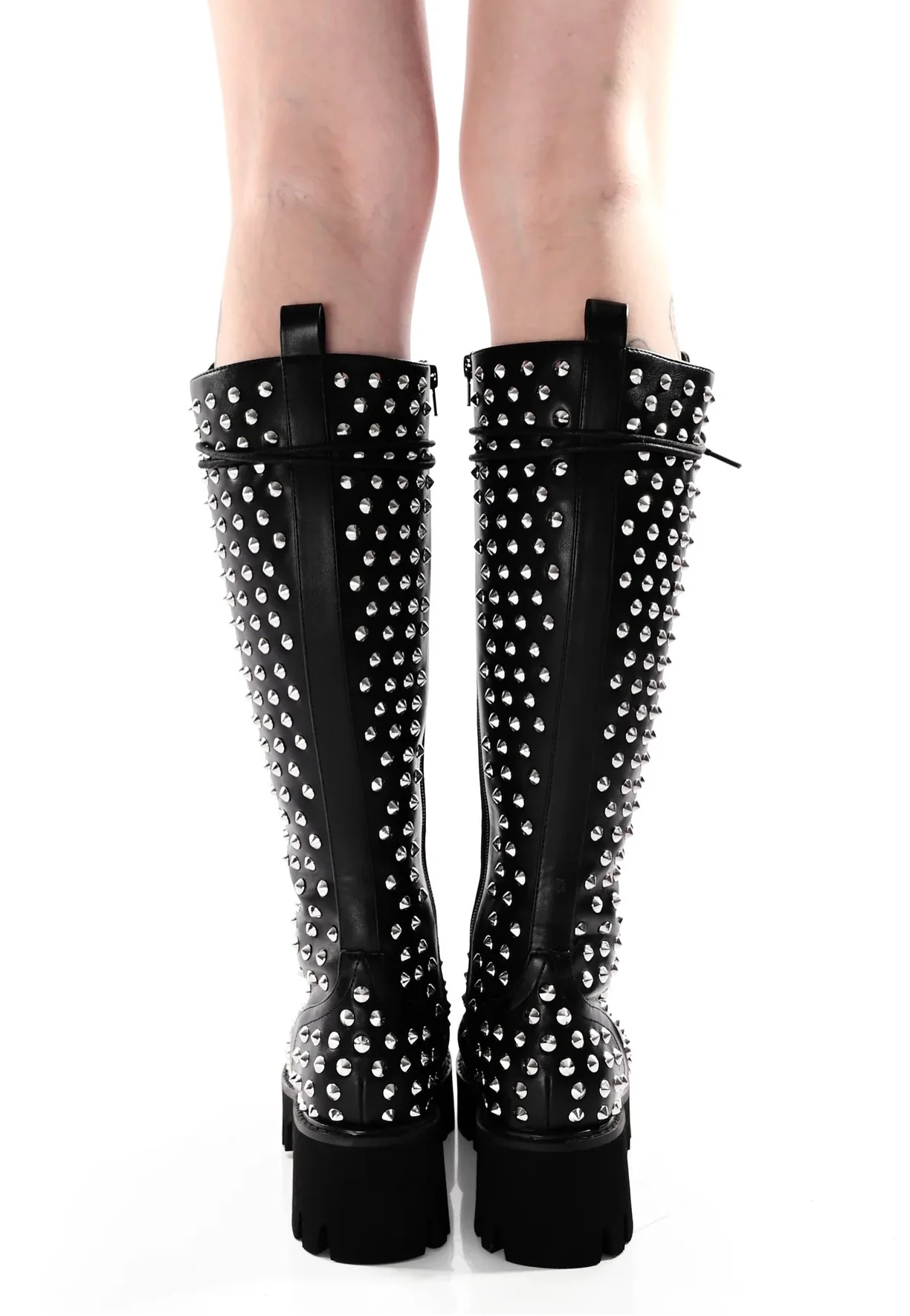 Kira Studded Black - Girl Shoes - Image 4