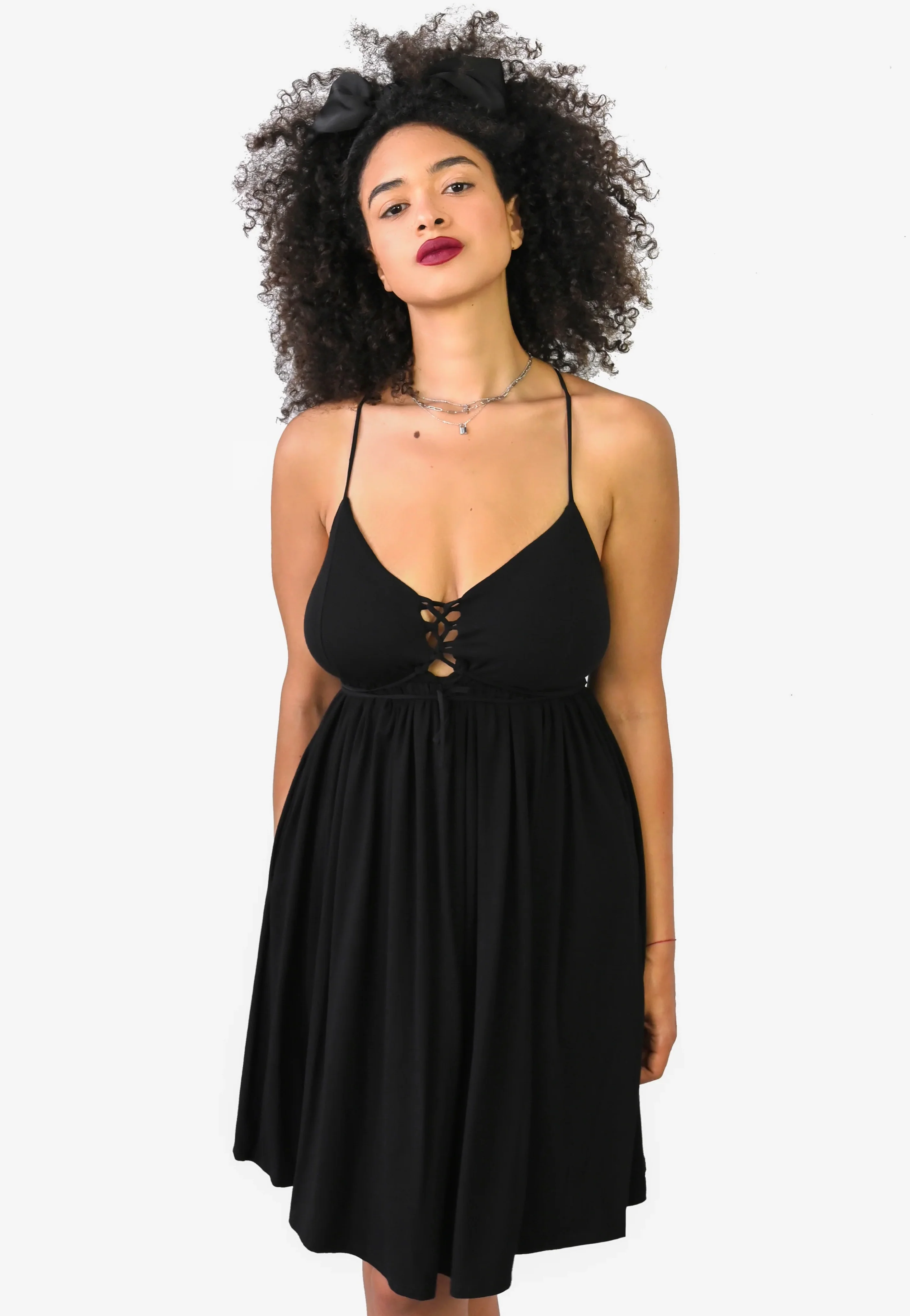 Lollirot Babydoll Black - Dress - Image 2