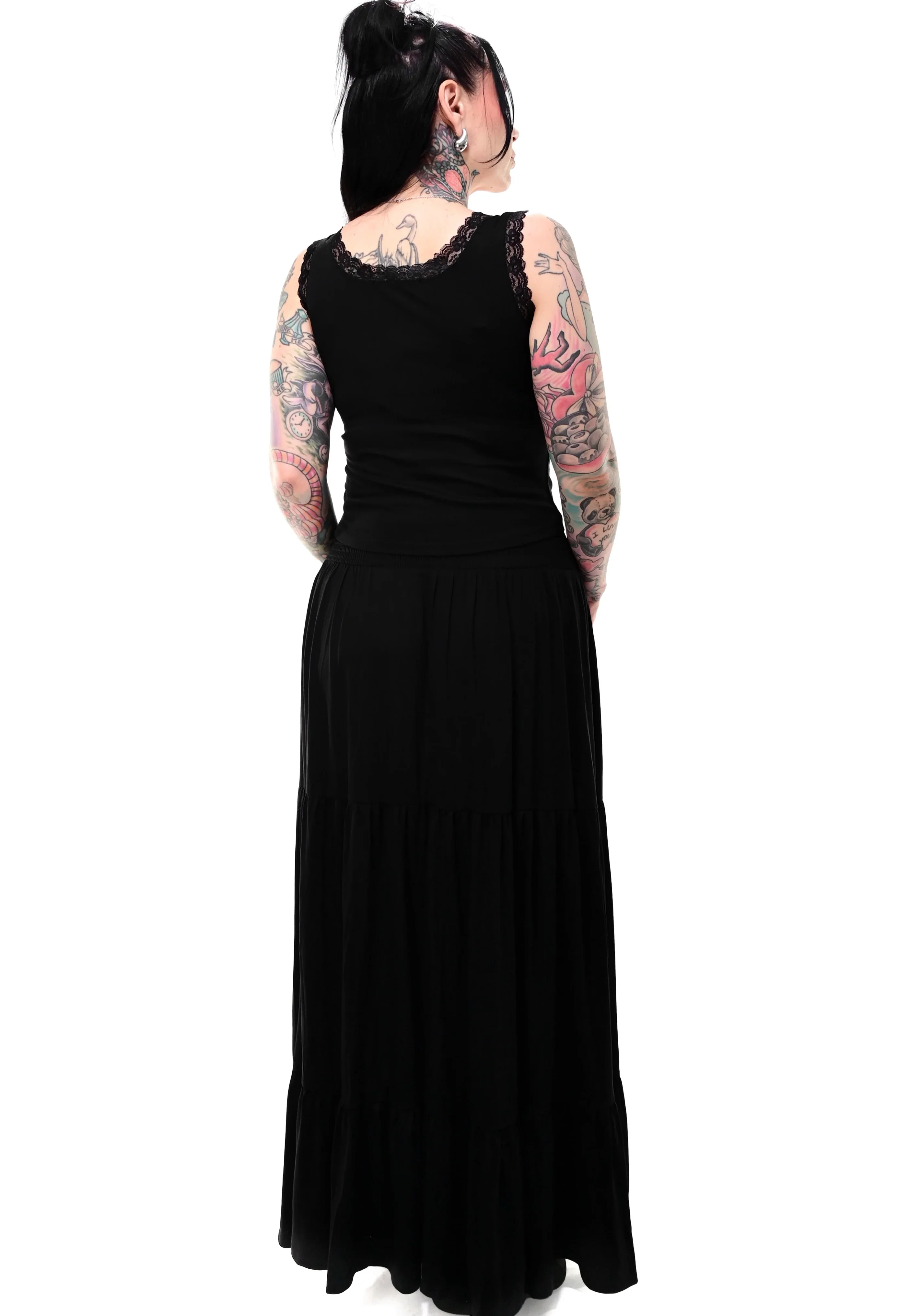 Savannah Maxi Black - Skirt - Image 3