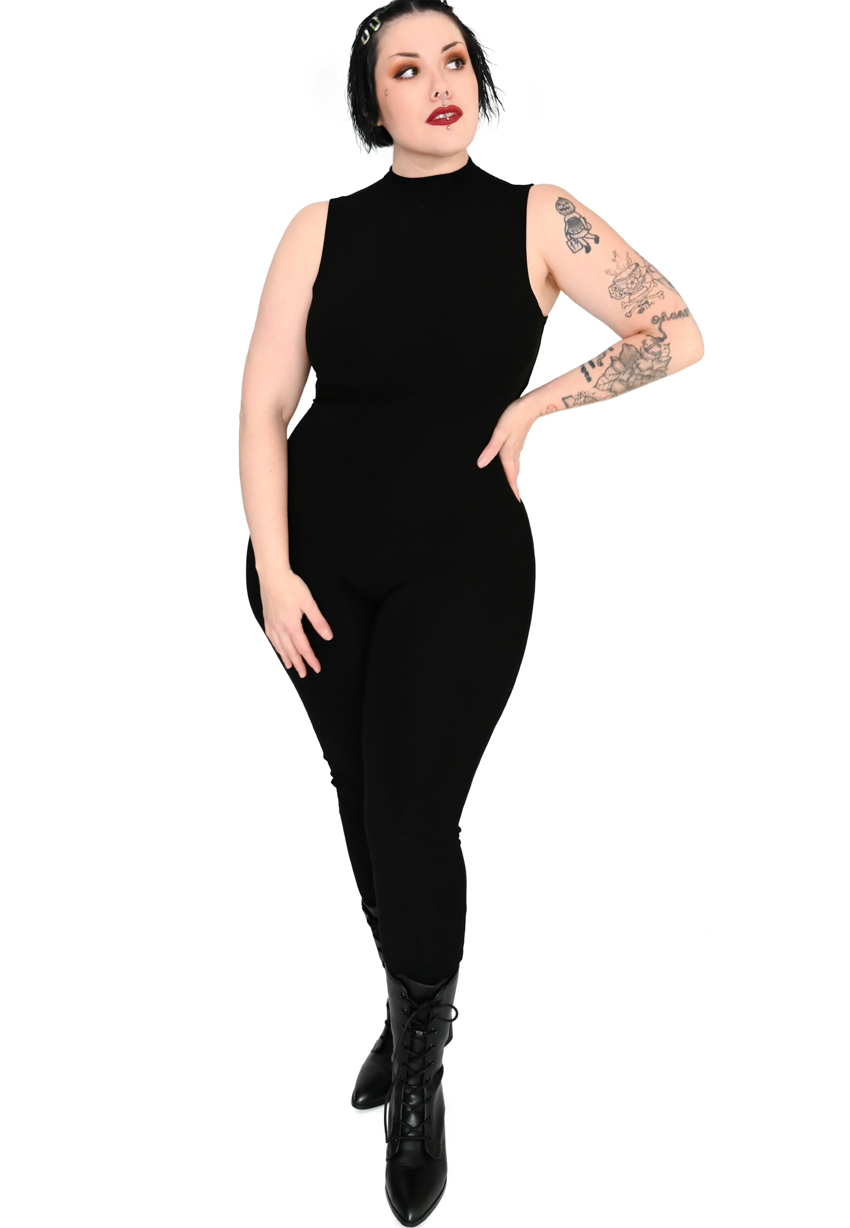 Signature High Neck Black - Jumpsuit - Image 3
