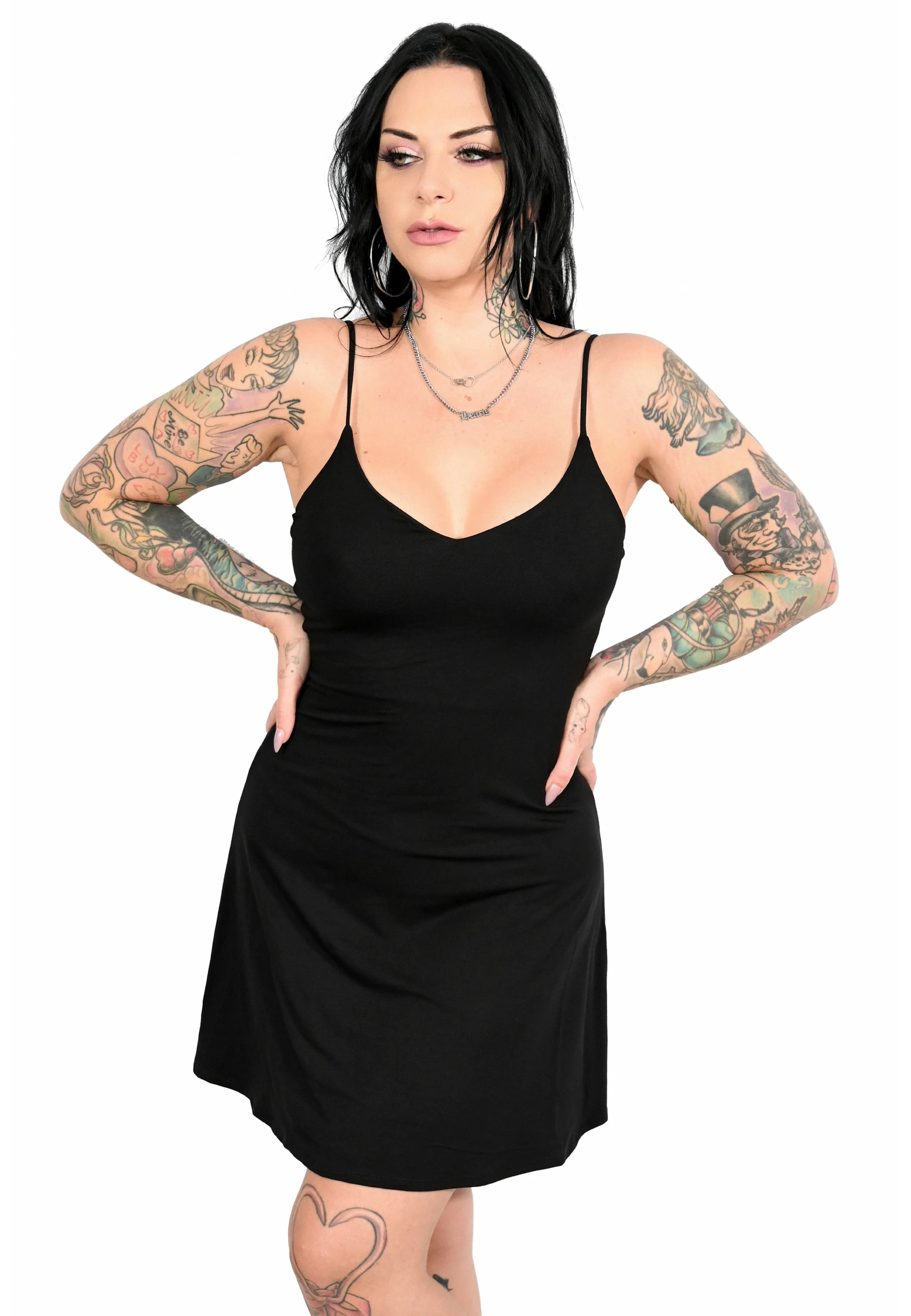 Signature Slip Black - Dress - Image 3