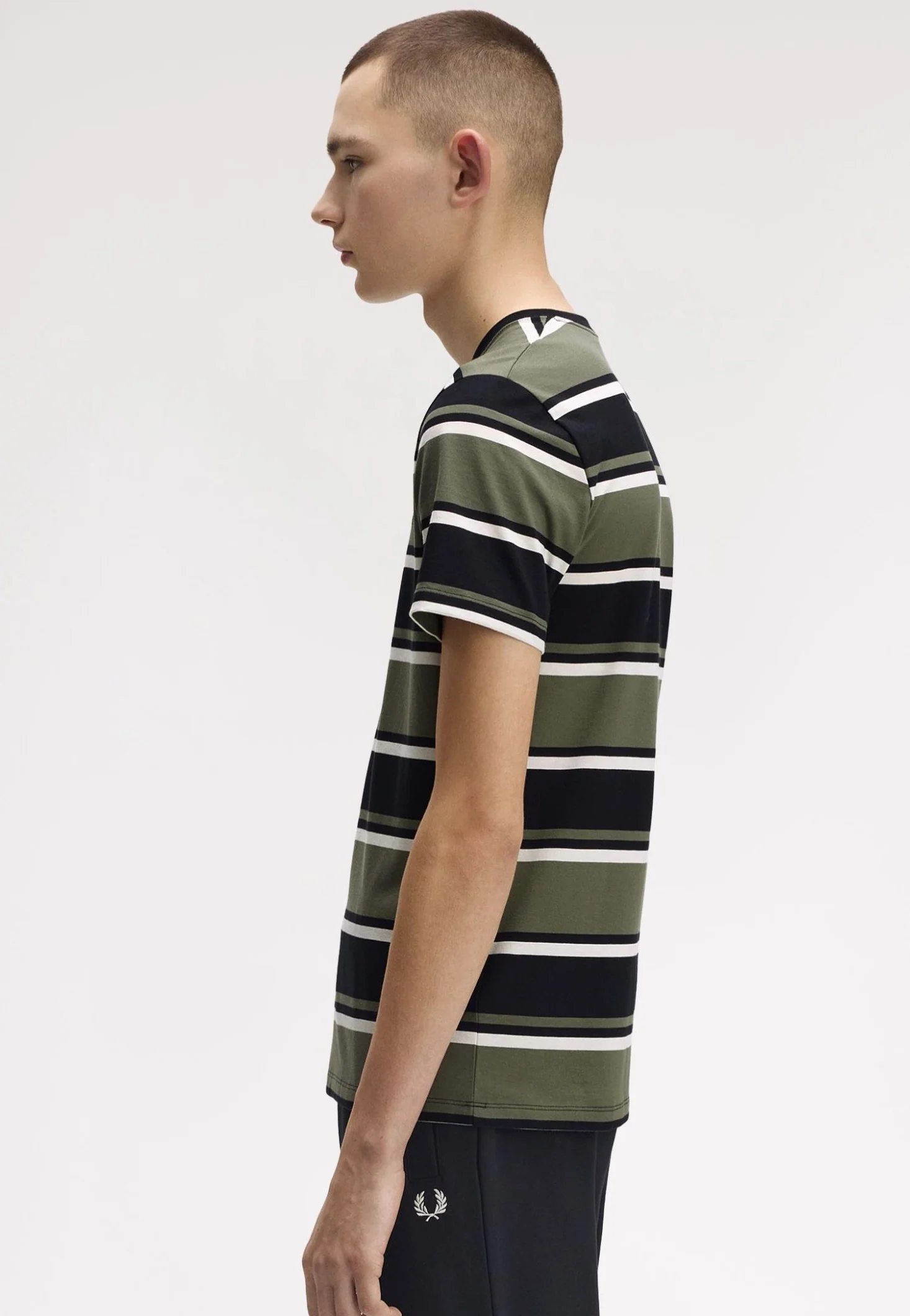 Bold Striped Black - T-Shirt - Image 4