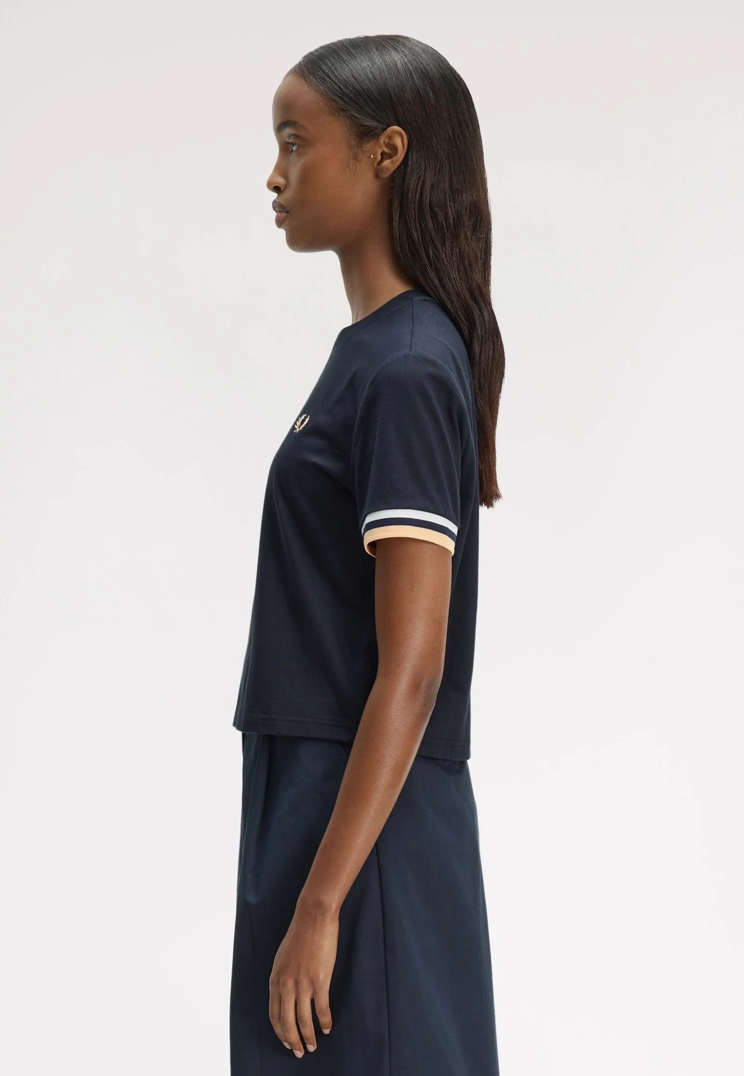 Bold Tipped Navy - T-Shirt - Image 7