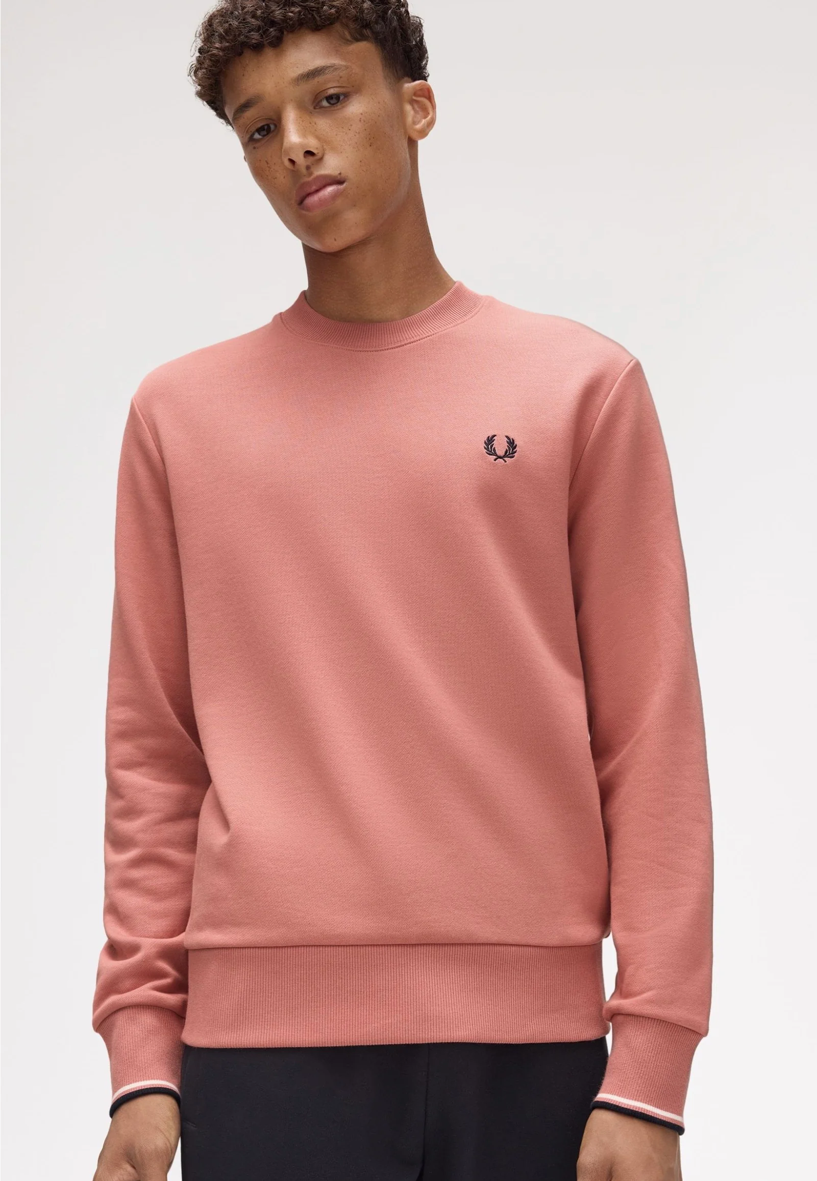 Crew Neck Putty Pink - Sweater - Image 3