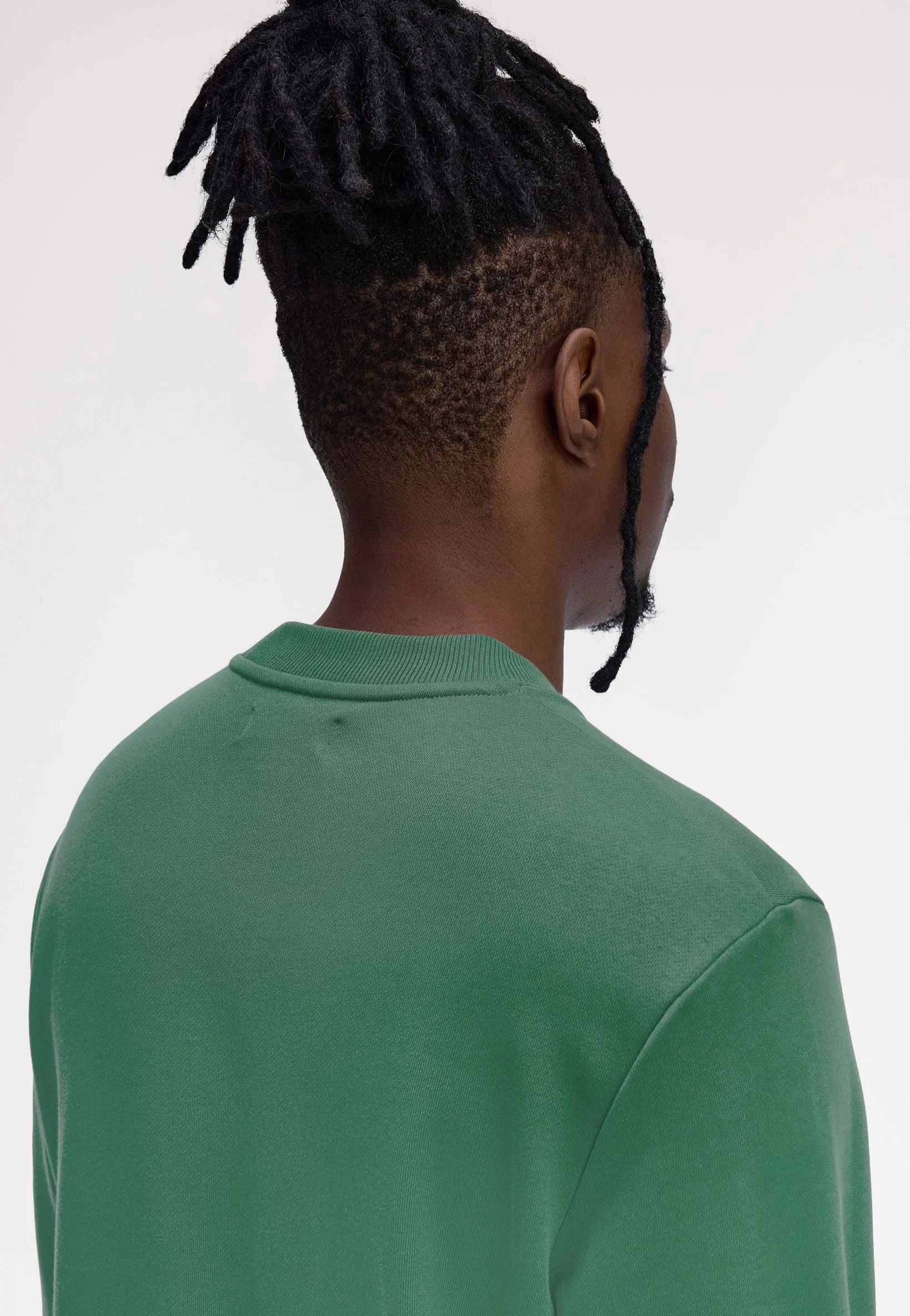 Crew Neck Sport Green/Trackblue - Sweater - Image 2