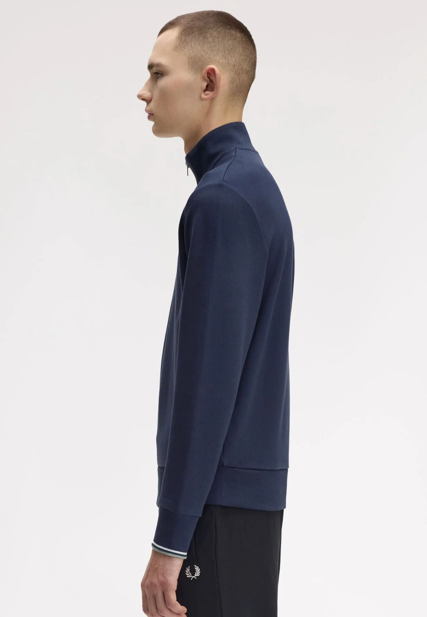 Half Zip Sweatshirt Dark Airforce/Light Ice/Bayleaf - Sweater - Image 5