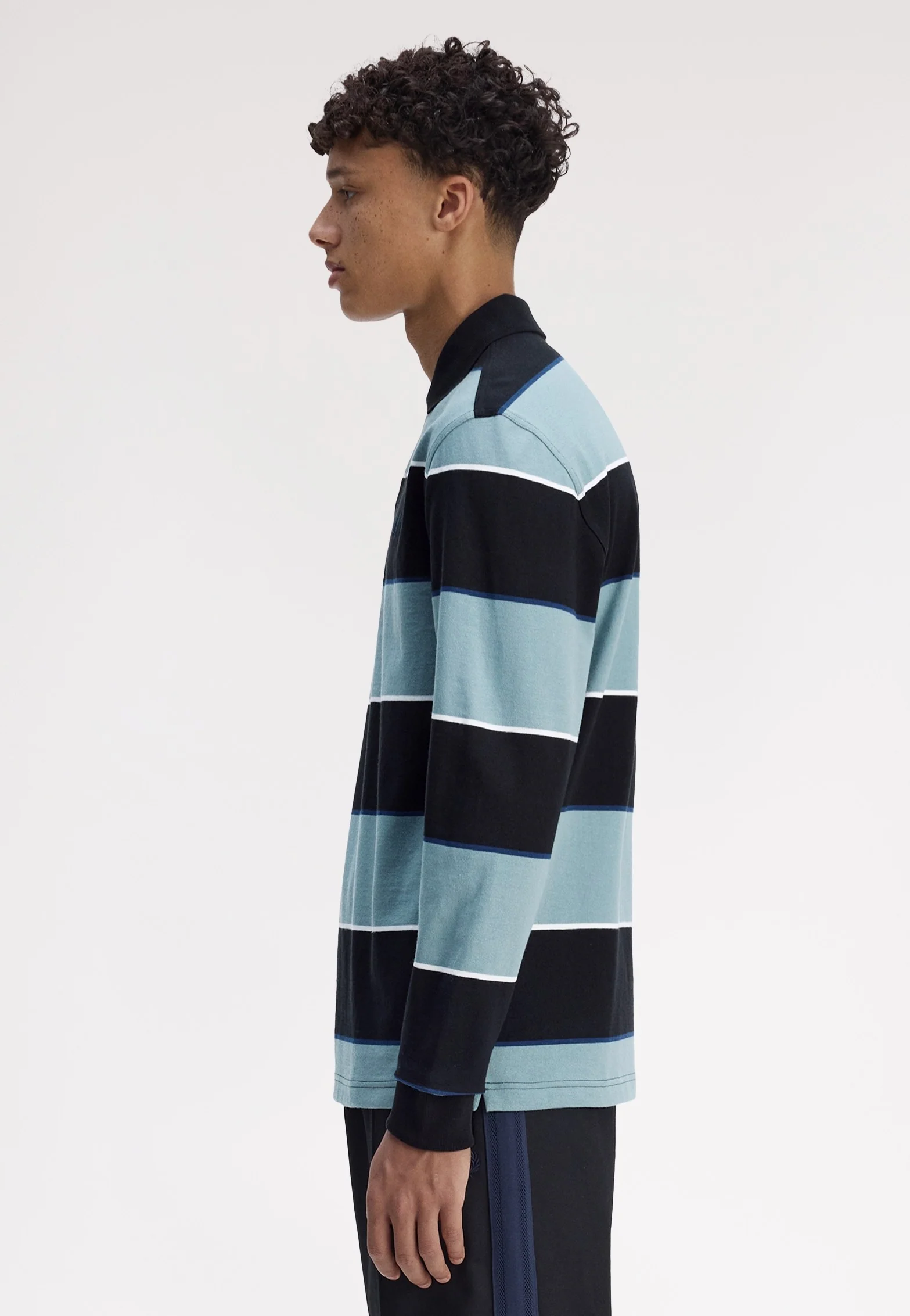 Heavyweight Jersey Striped Black - Longsleeve - Image 4