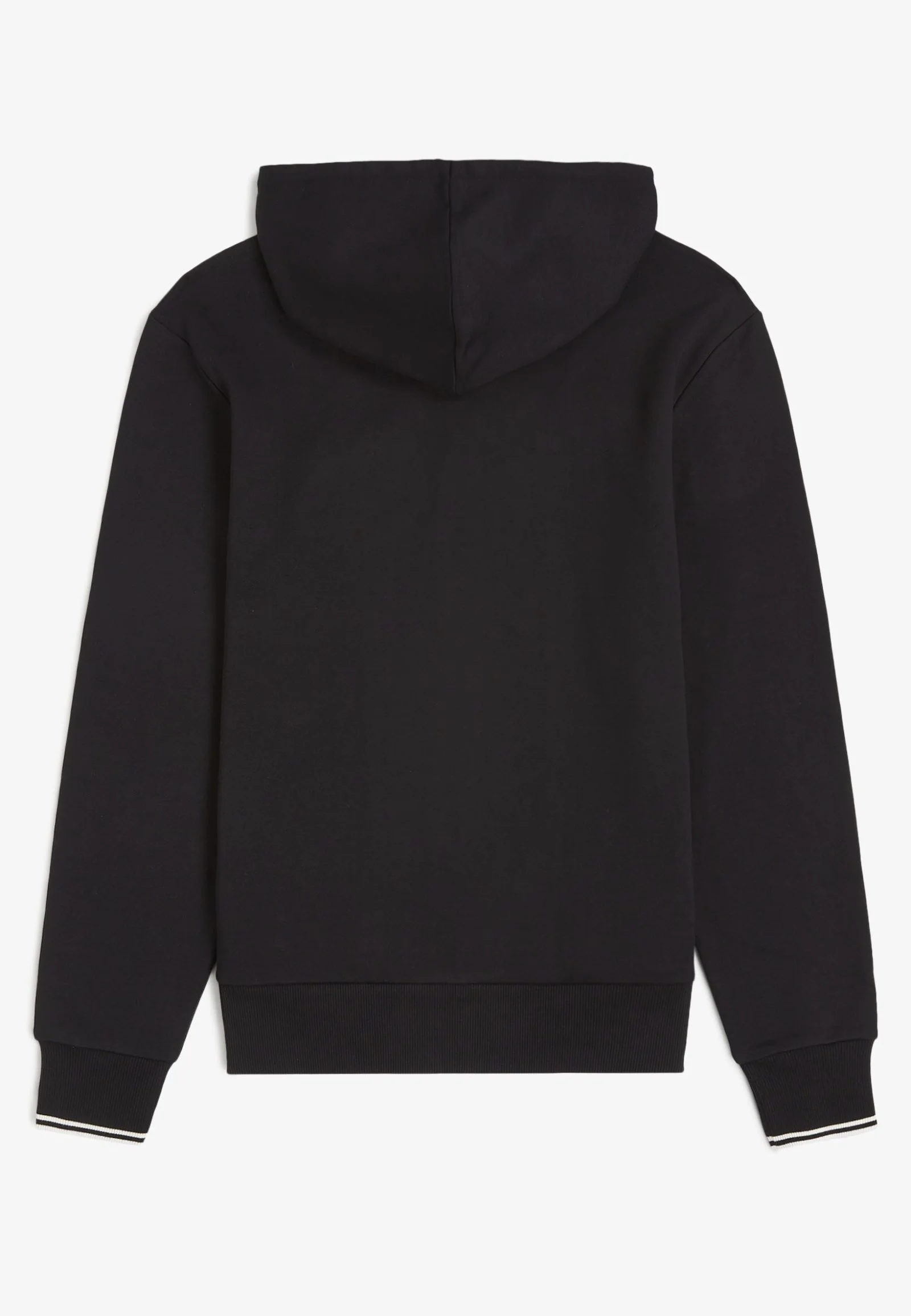 Hooded Zip Through Black - Zipper - Image 8