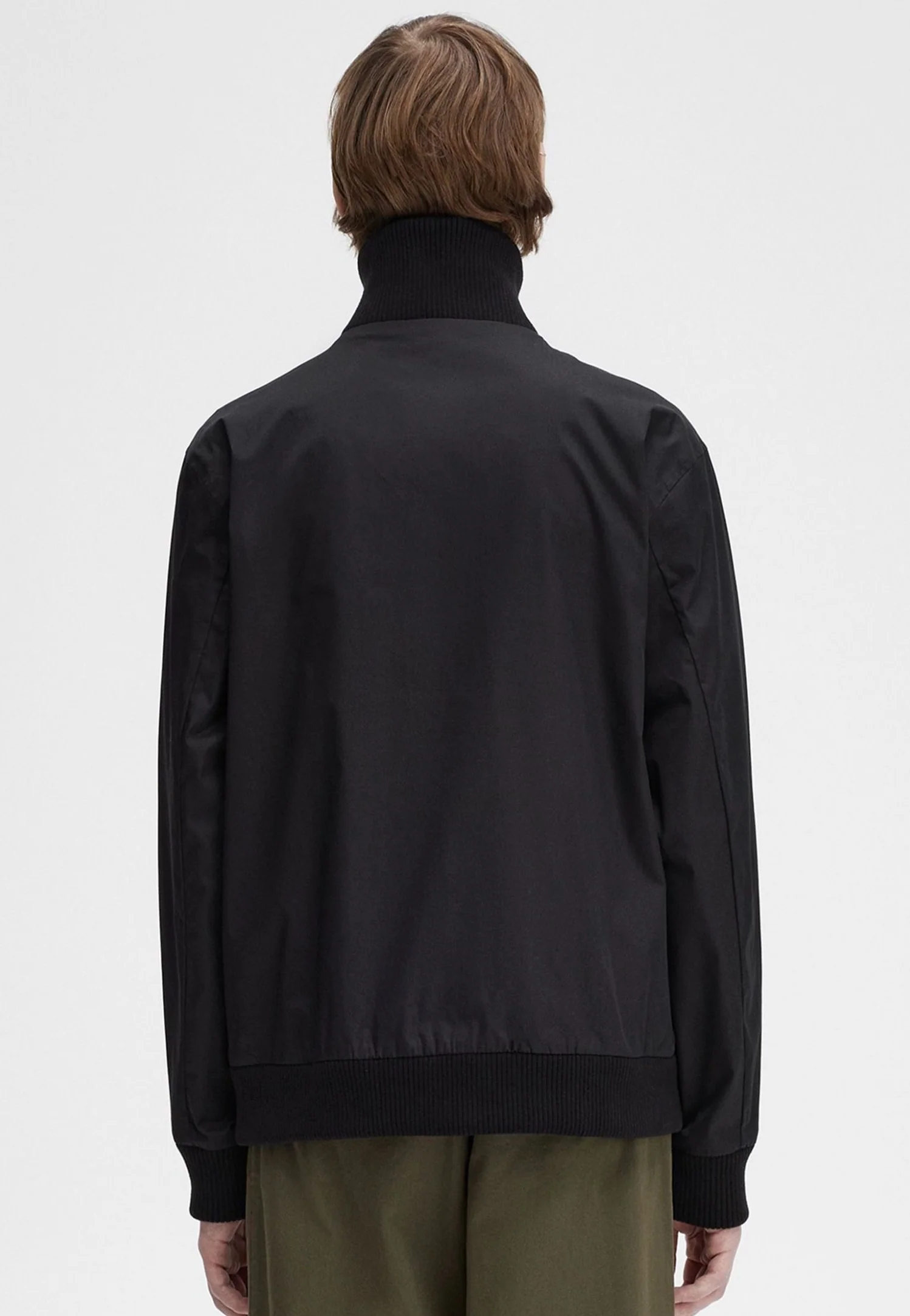 Knitted Rib Tennis Black - Jacket - Image 3
