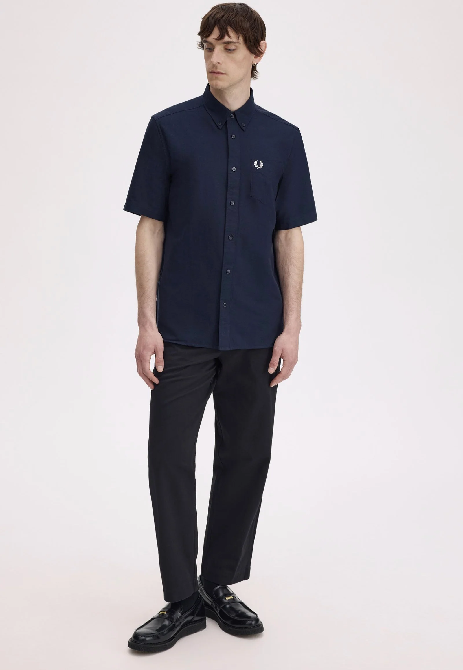 Oxford Shirt Navy - Shirt - Image 4