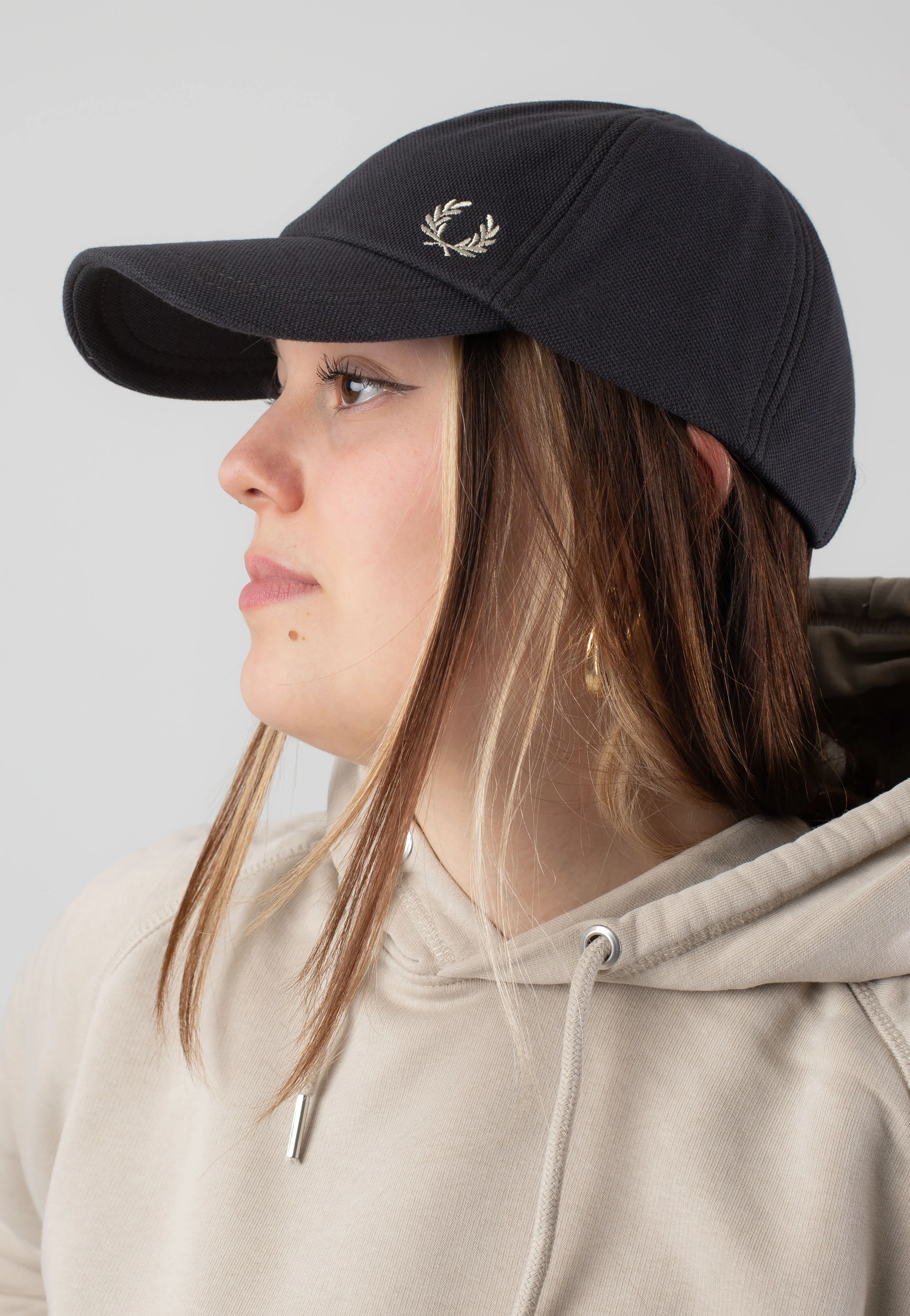 Pique Classic Anchor Grey/Oatmeal - Cap - Image 5