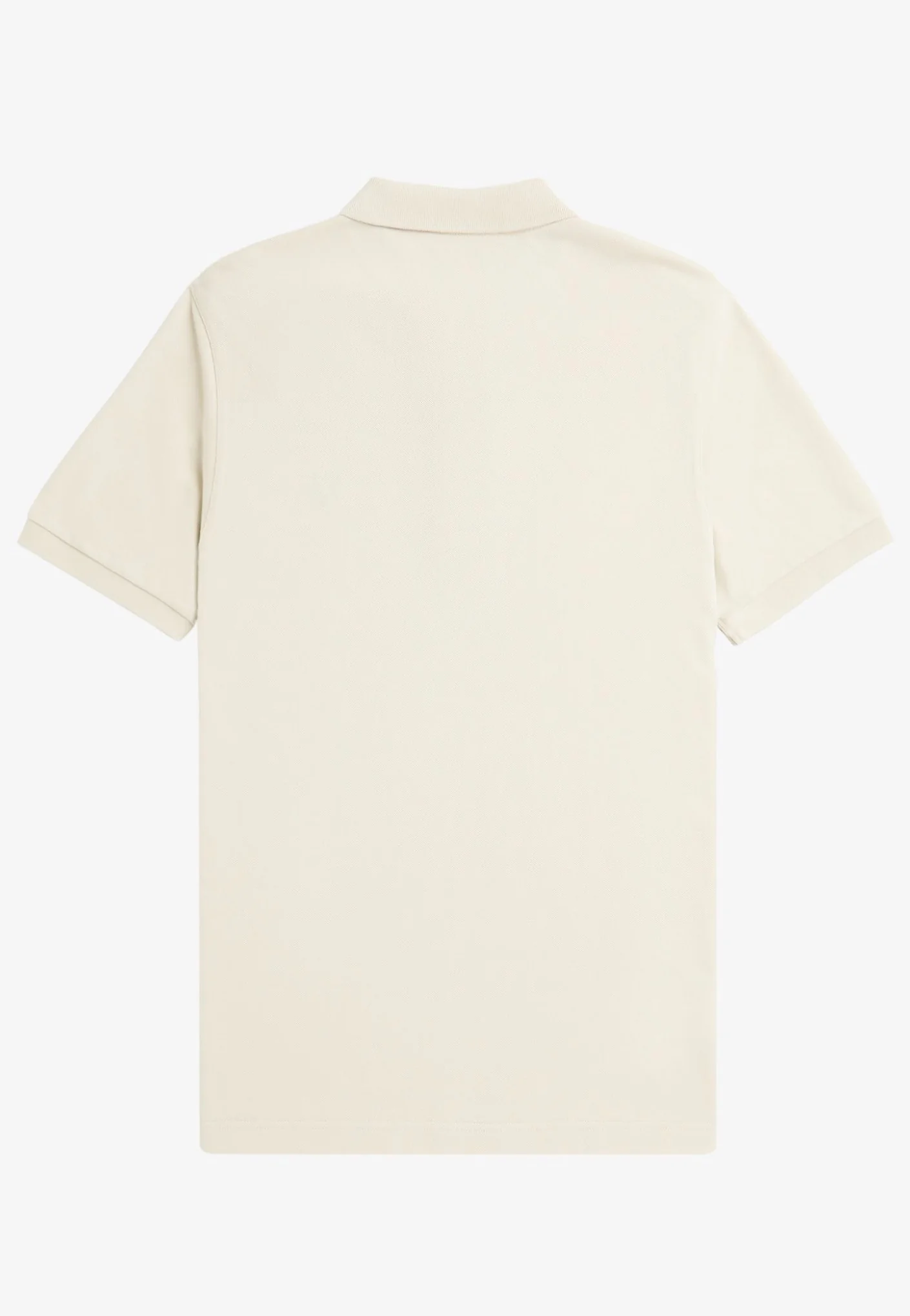 Plain Fred Perry Ecru/Oxblood - Polo - Image 6