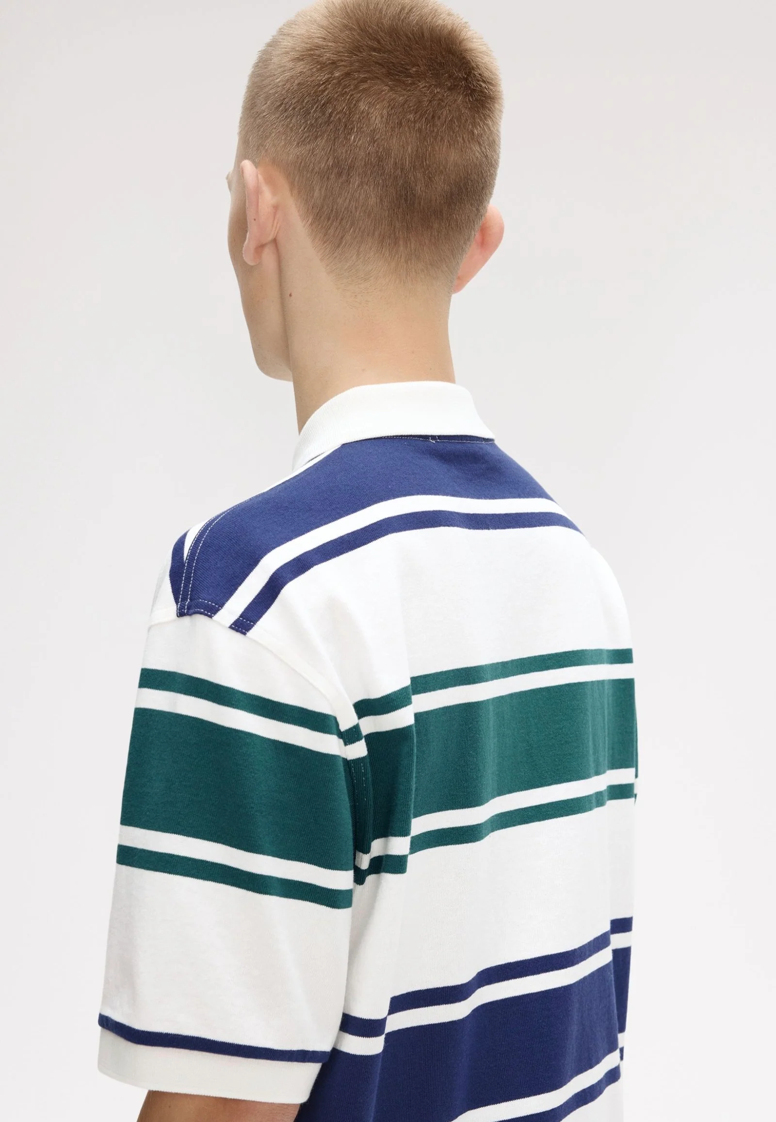 Relaxed Striped Snow White - Polo - Image 2