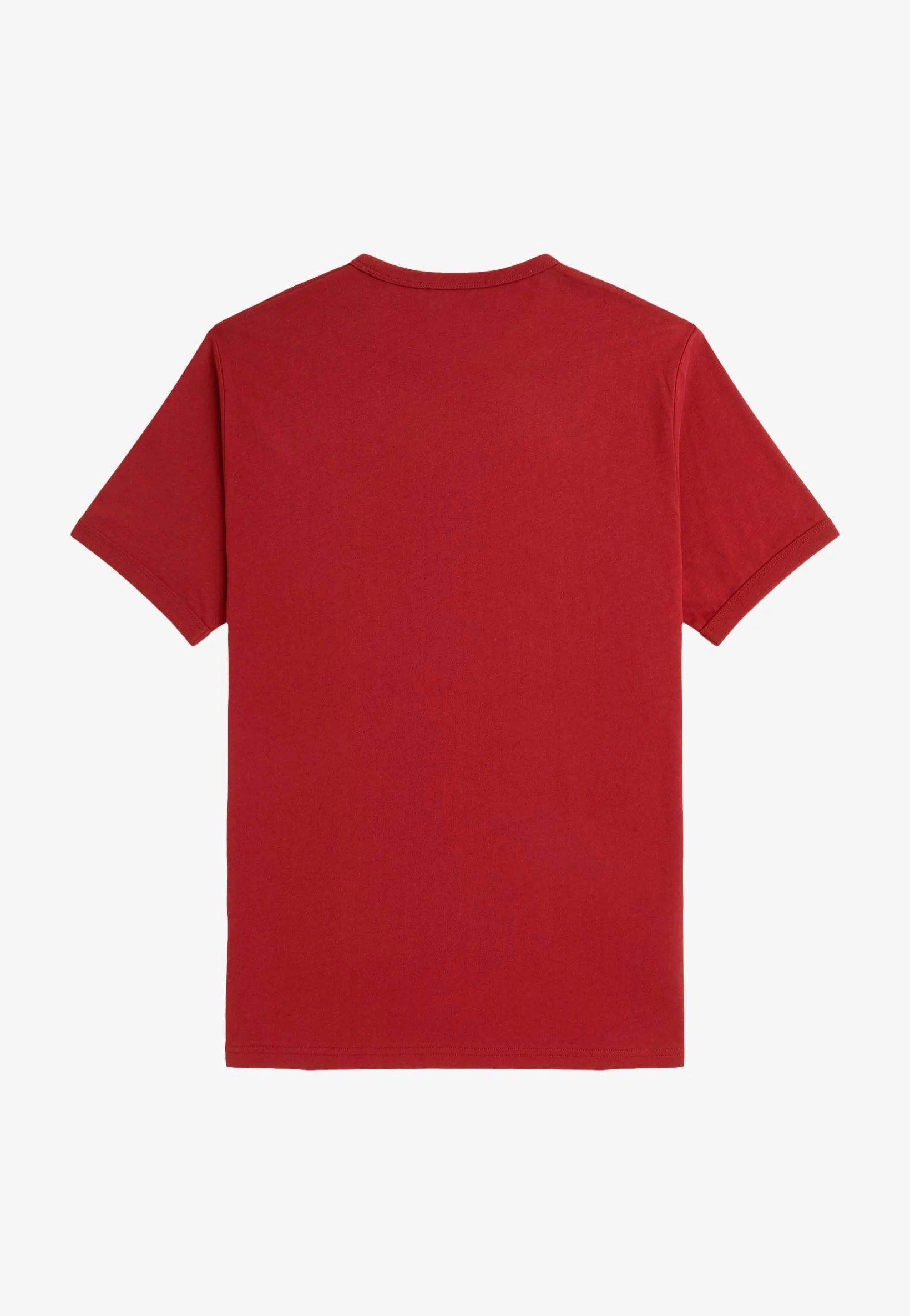 Ringer Burnt Red - T-Shirt - Image 7