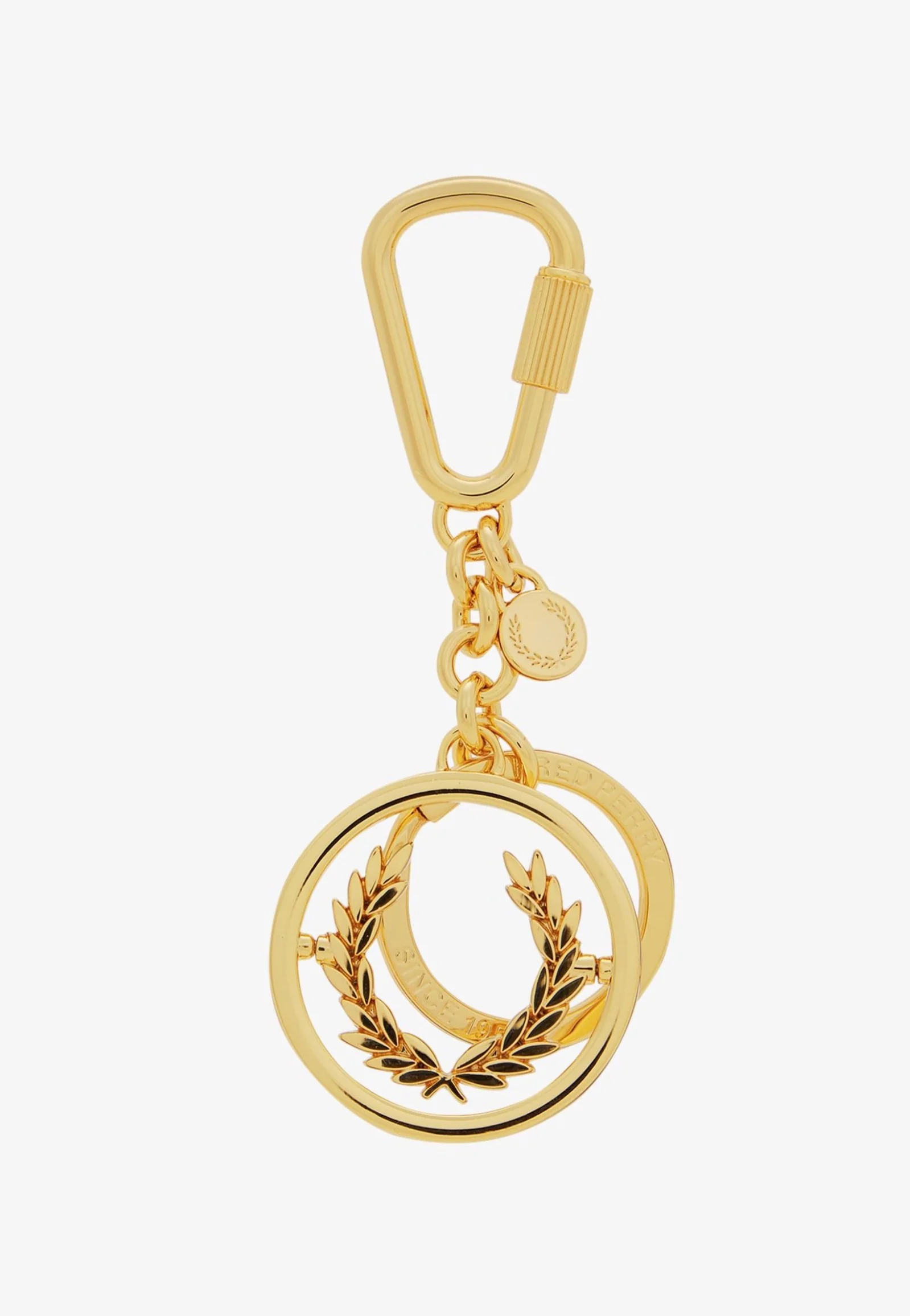 Spinning Laurel Wreath Shiny Gold - Keychain - Image 2
