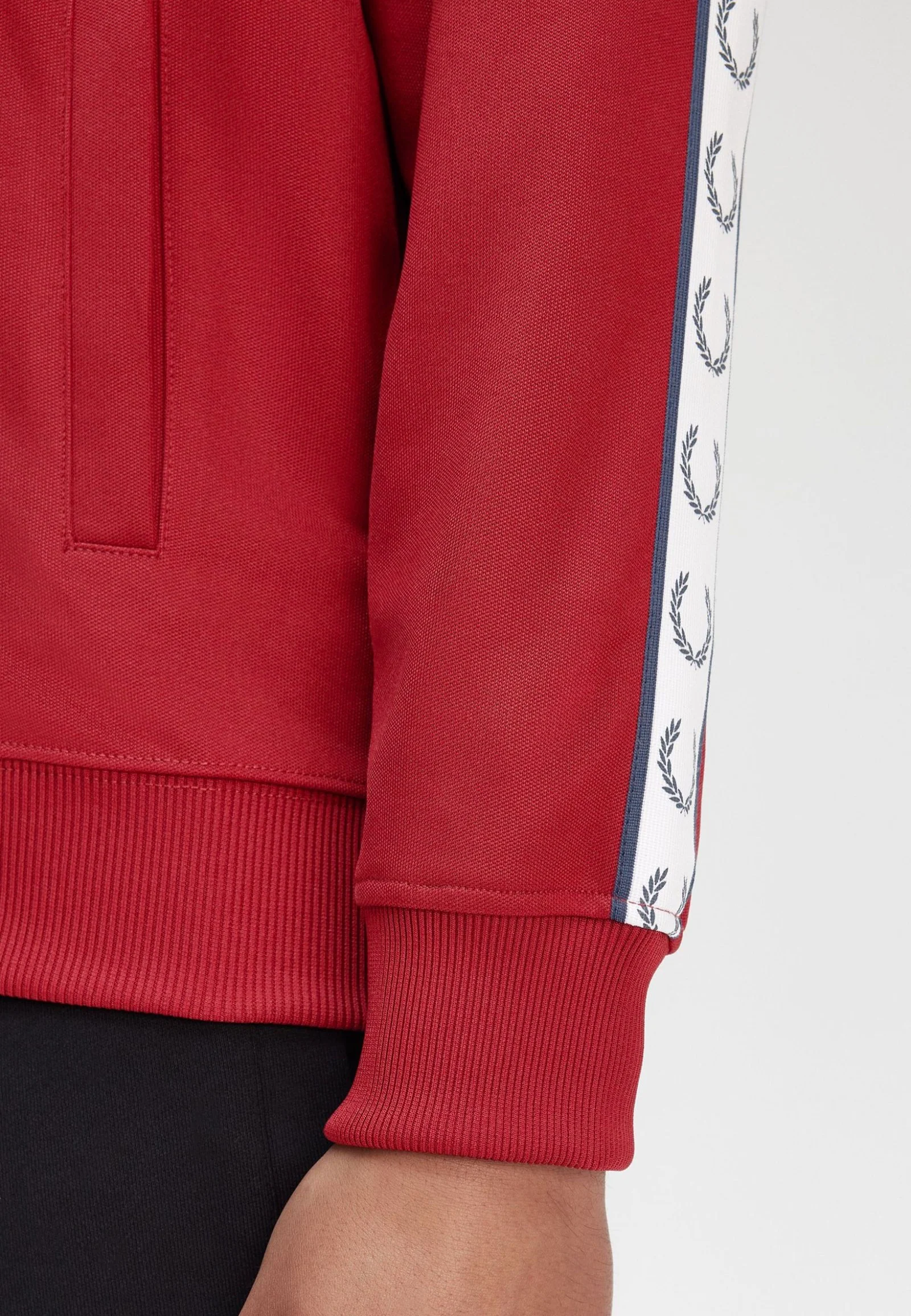 Taped Track Burnt Red - Track Jacket - Image 8