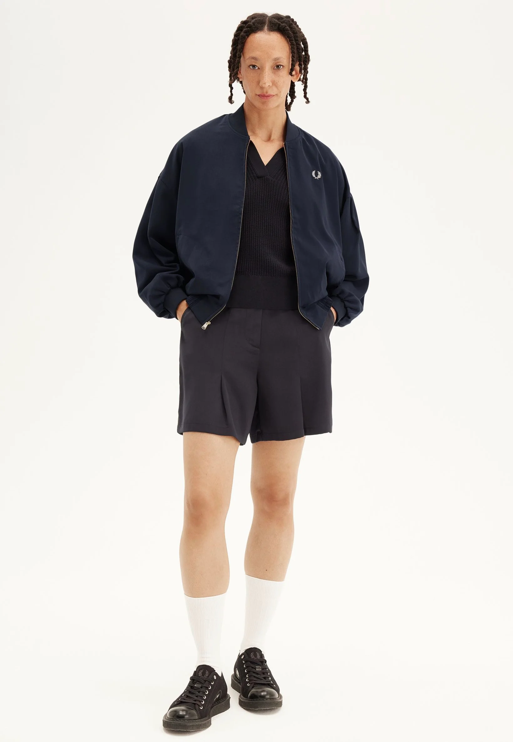 Tennis Bomber Navy - Jacket - Image 2
