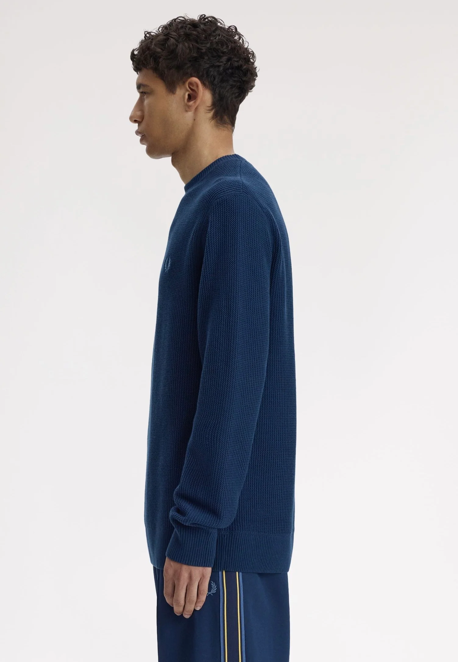Textured Jumper Tennis Blue - Pullover - Image 8