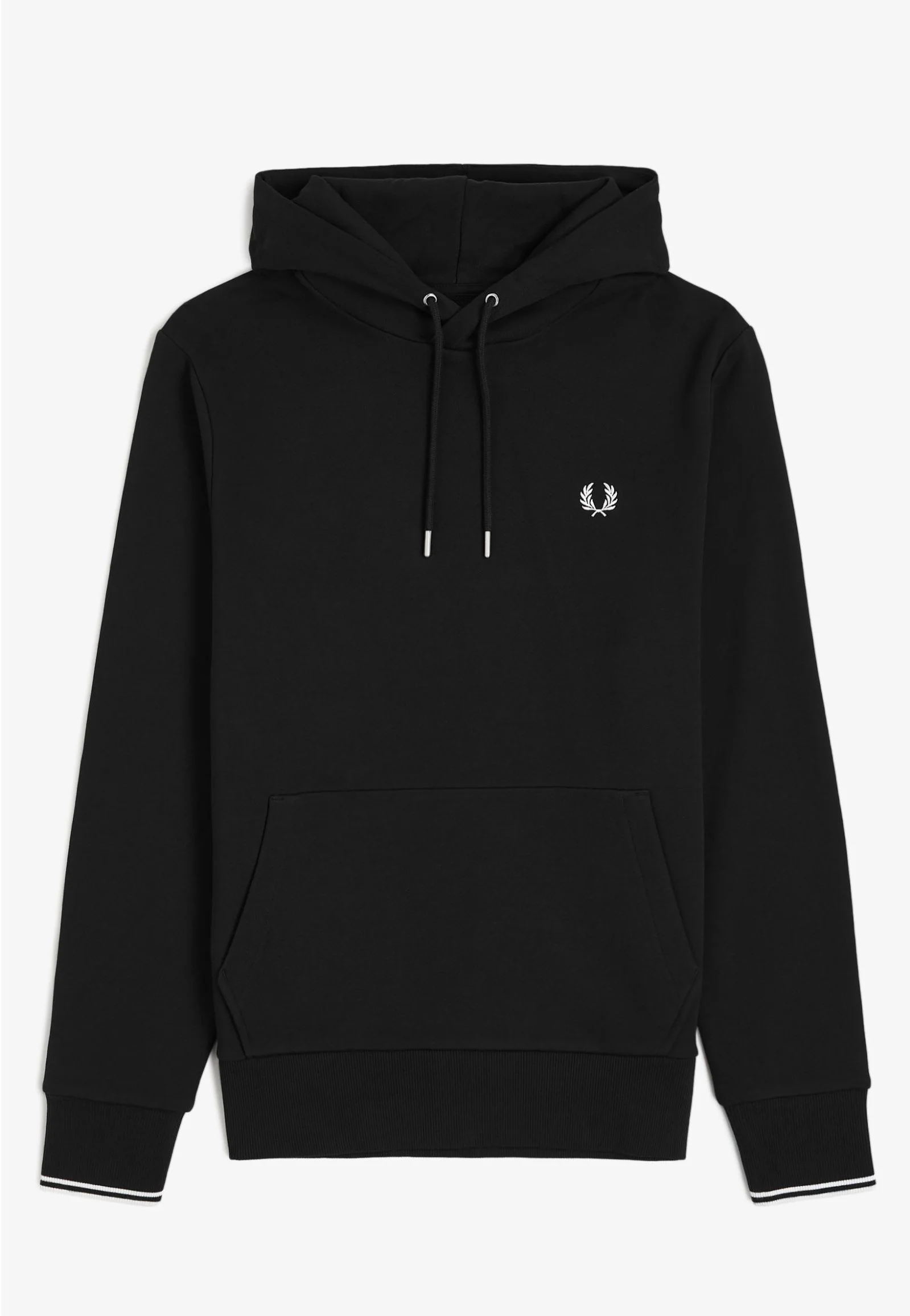 Tipped Hooded Black - Hoodie - Image 8