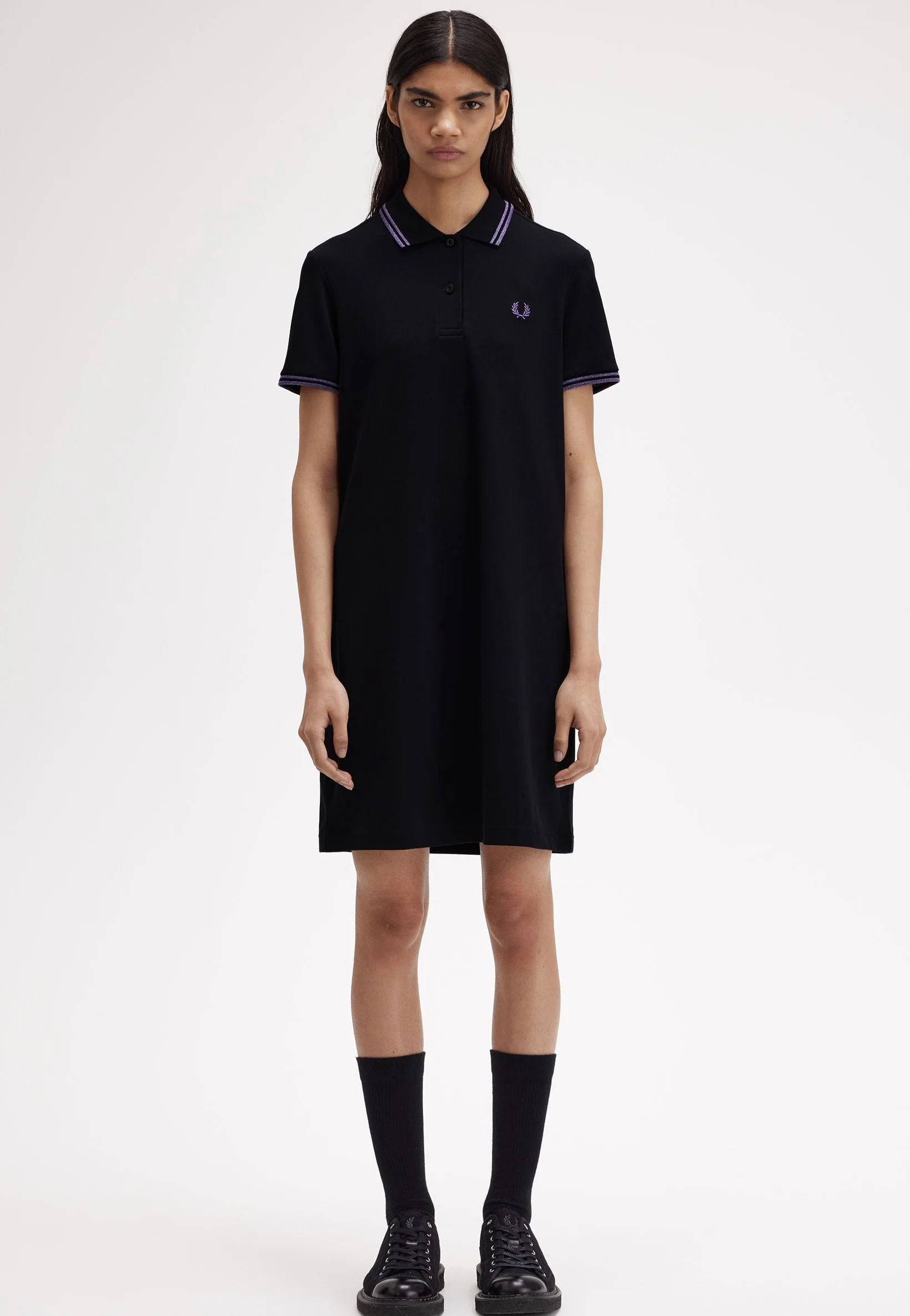 Twin Tipped Black/Metallic Ultra Violet/Metallic Ultra Violet - Dress - Image 2