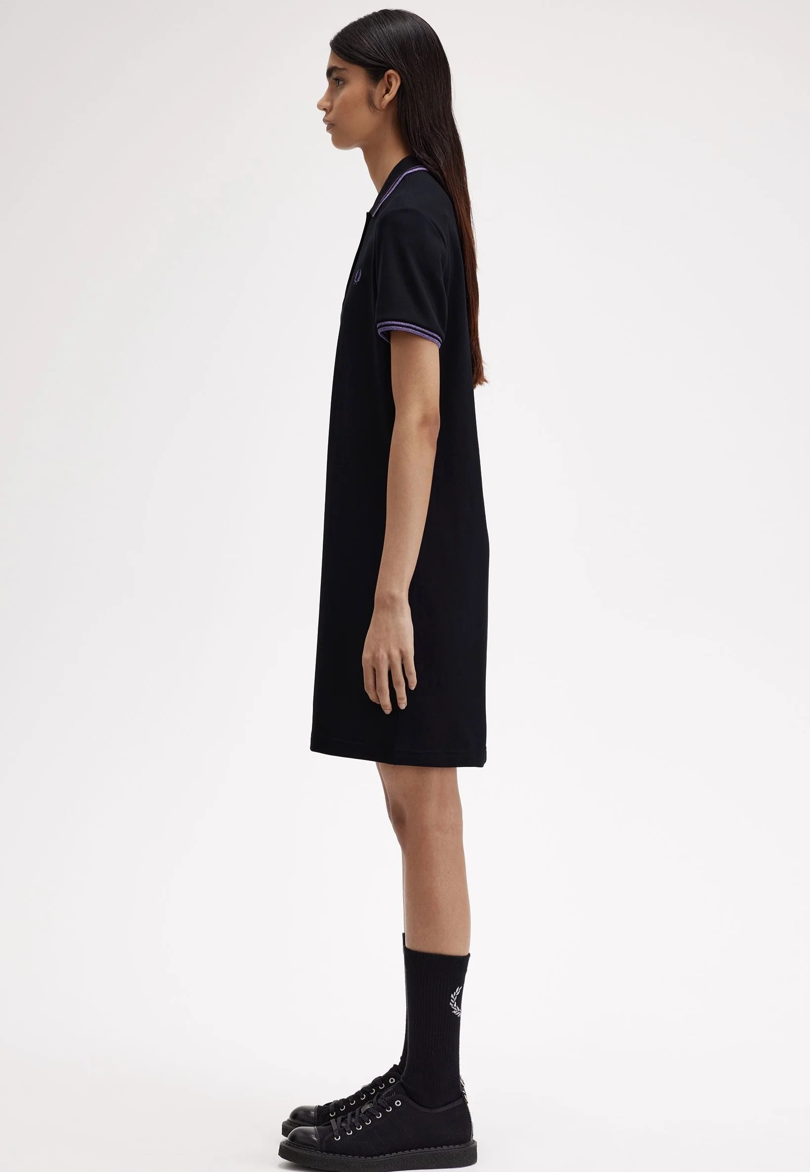 Twin Tipped Black/Metallic Ultra Violet/Metallic Ultra Violet - Dress - Image 3