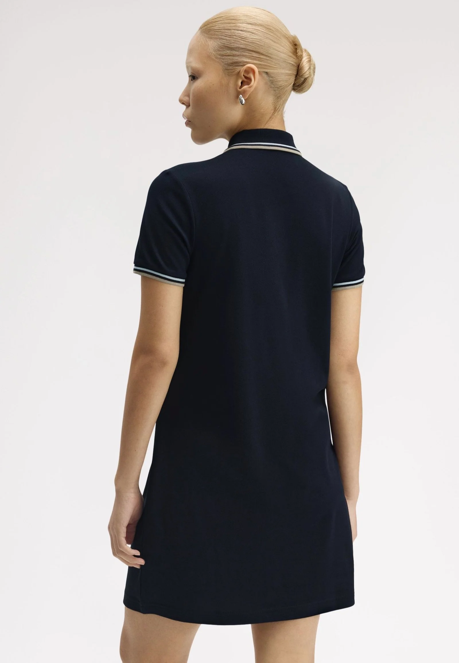 Twin Tipped Navy/Light Ice/Warm Oatmeal - Dress - Image 4