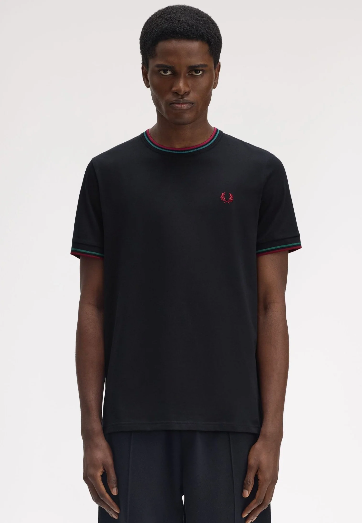Twin Tipped Navy/Sportgrey/Burnt Red - T-Shirt - Image 3