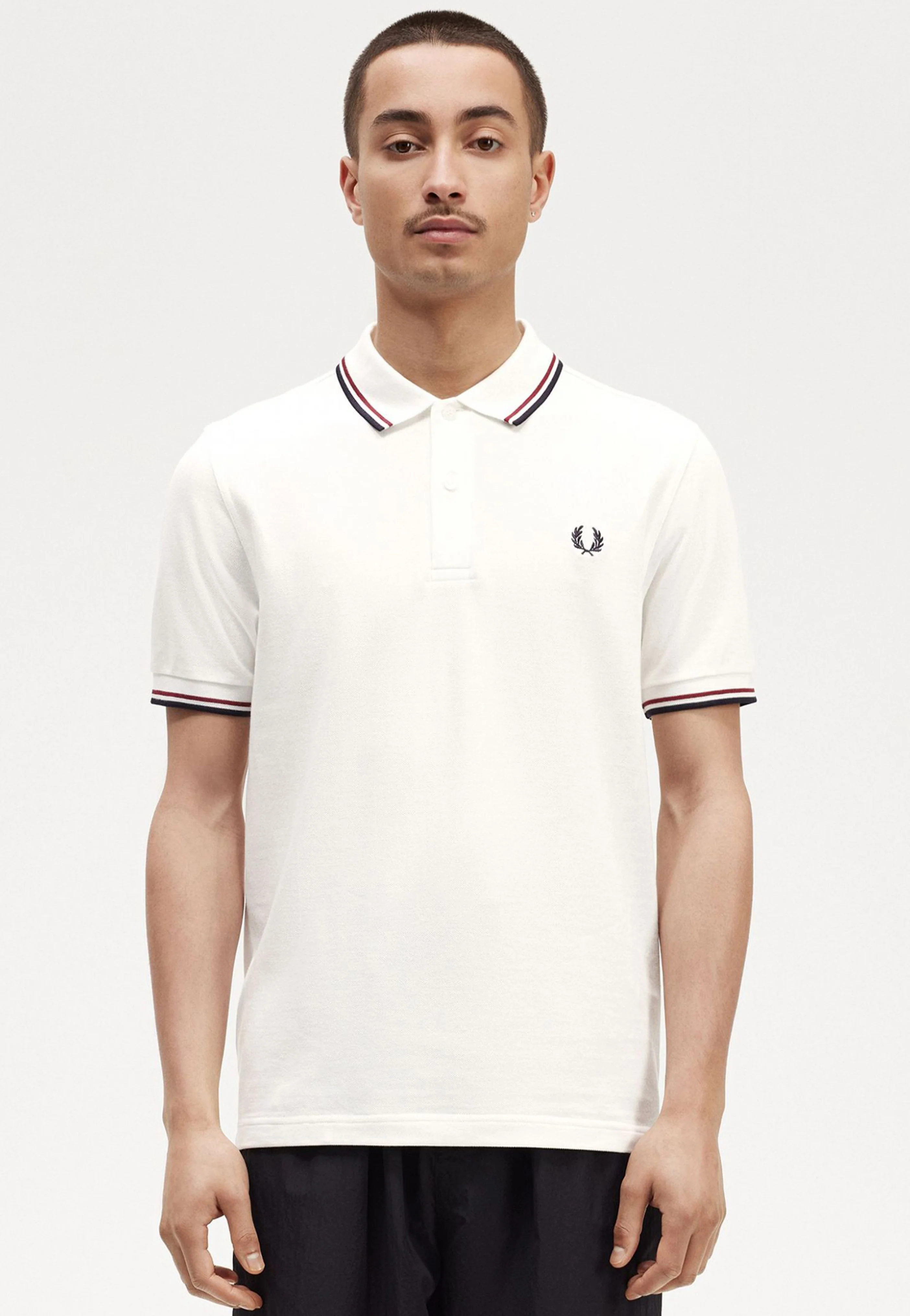 Twin Tipped Snow White/Bred/Navy - Polo - Image 2