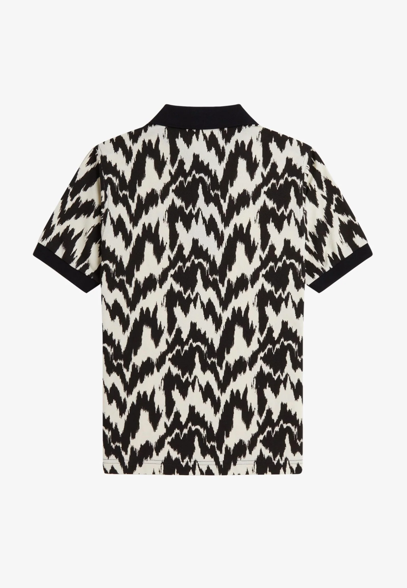 Fred Perry x Amy Winehouse - Animal Print Ecru - Polo - Image 8