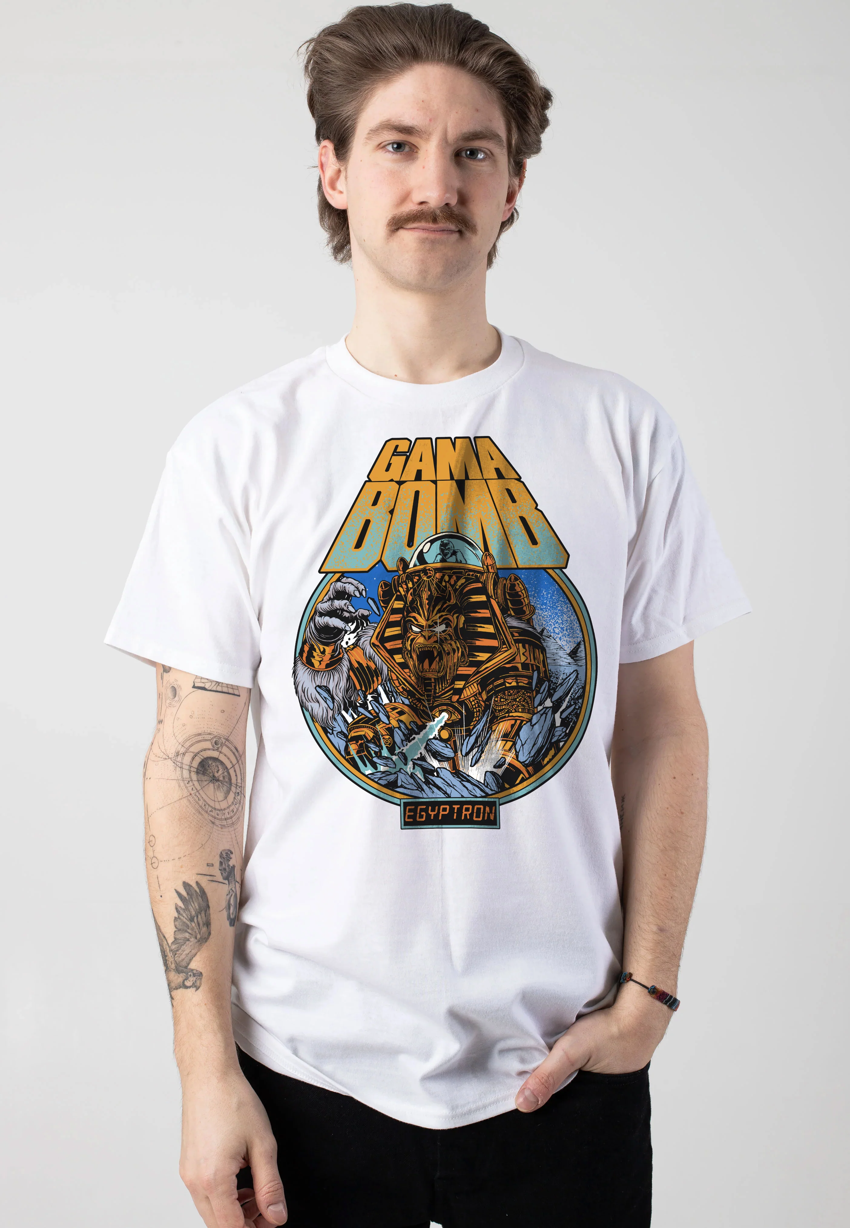 Egyptron White - T-Shirt