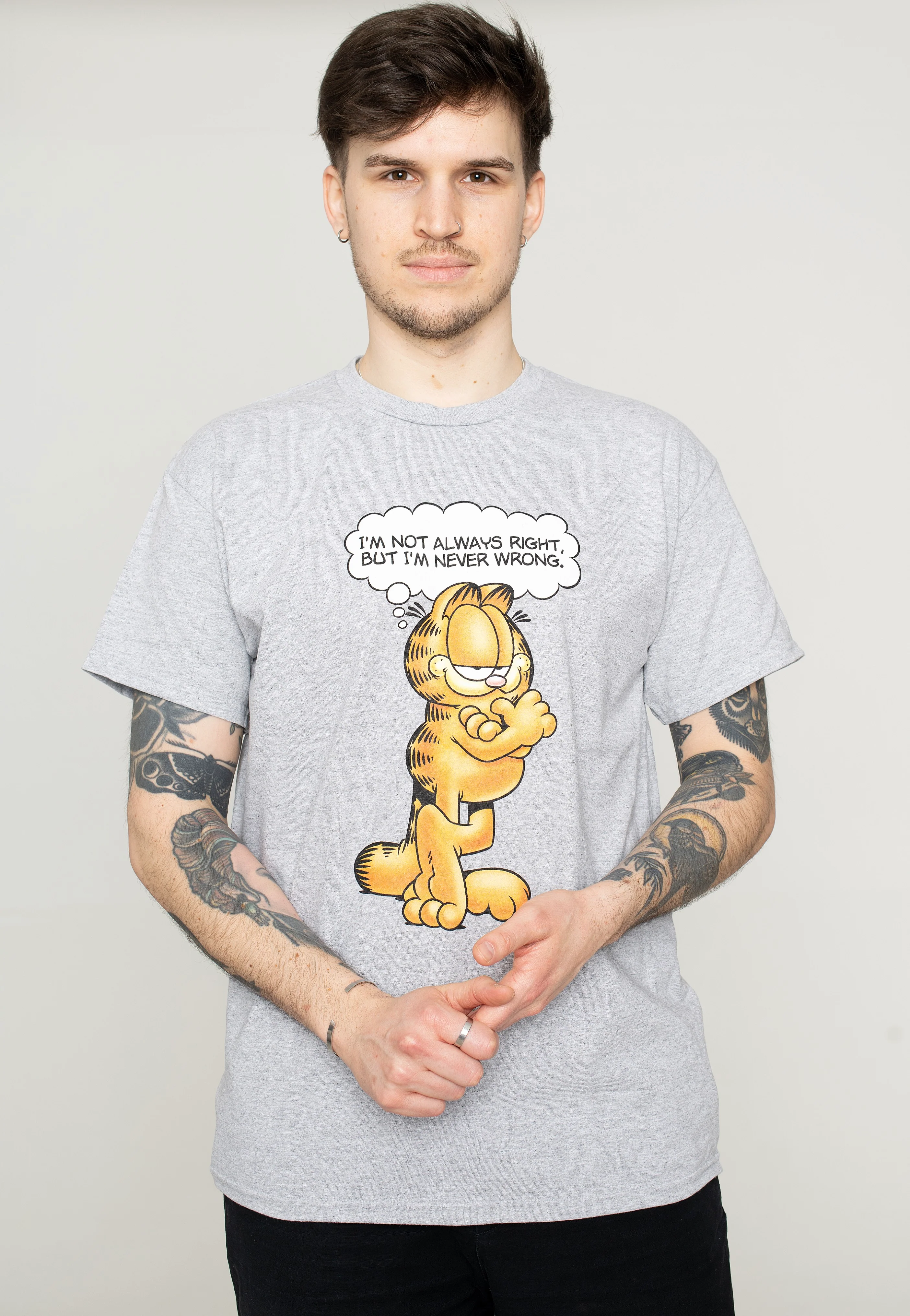 Never Wrong Sport Grey - T-Shirt - Image 3