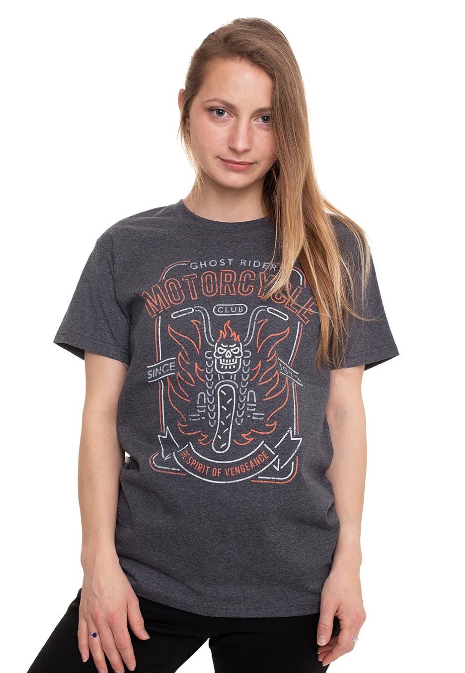 Motorcycle Club Charcoal - T-Shirt - Image 5