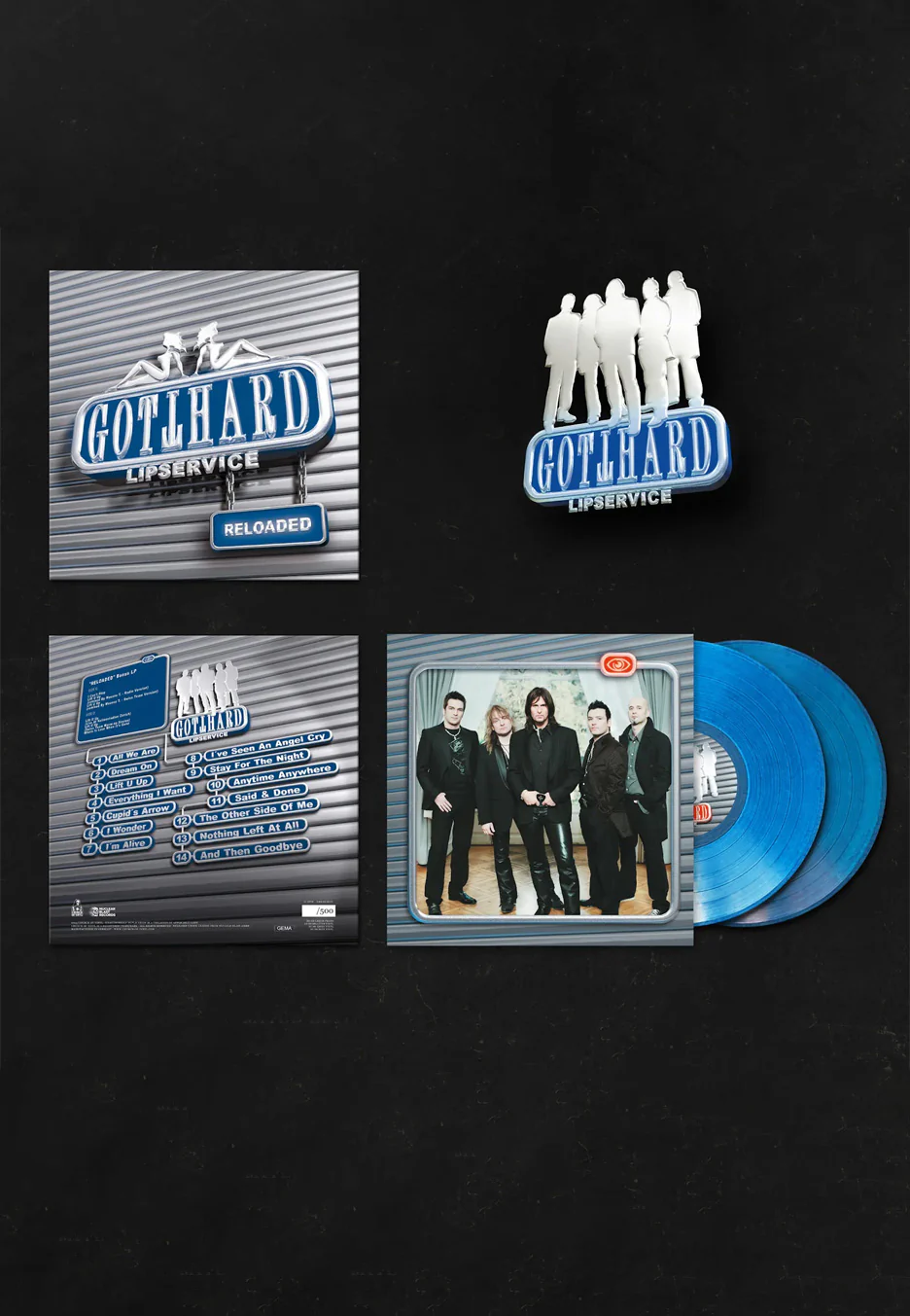 Lipservice (Reload) Ltd. Blue - Colored 2 Vinyl