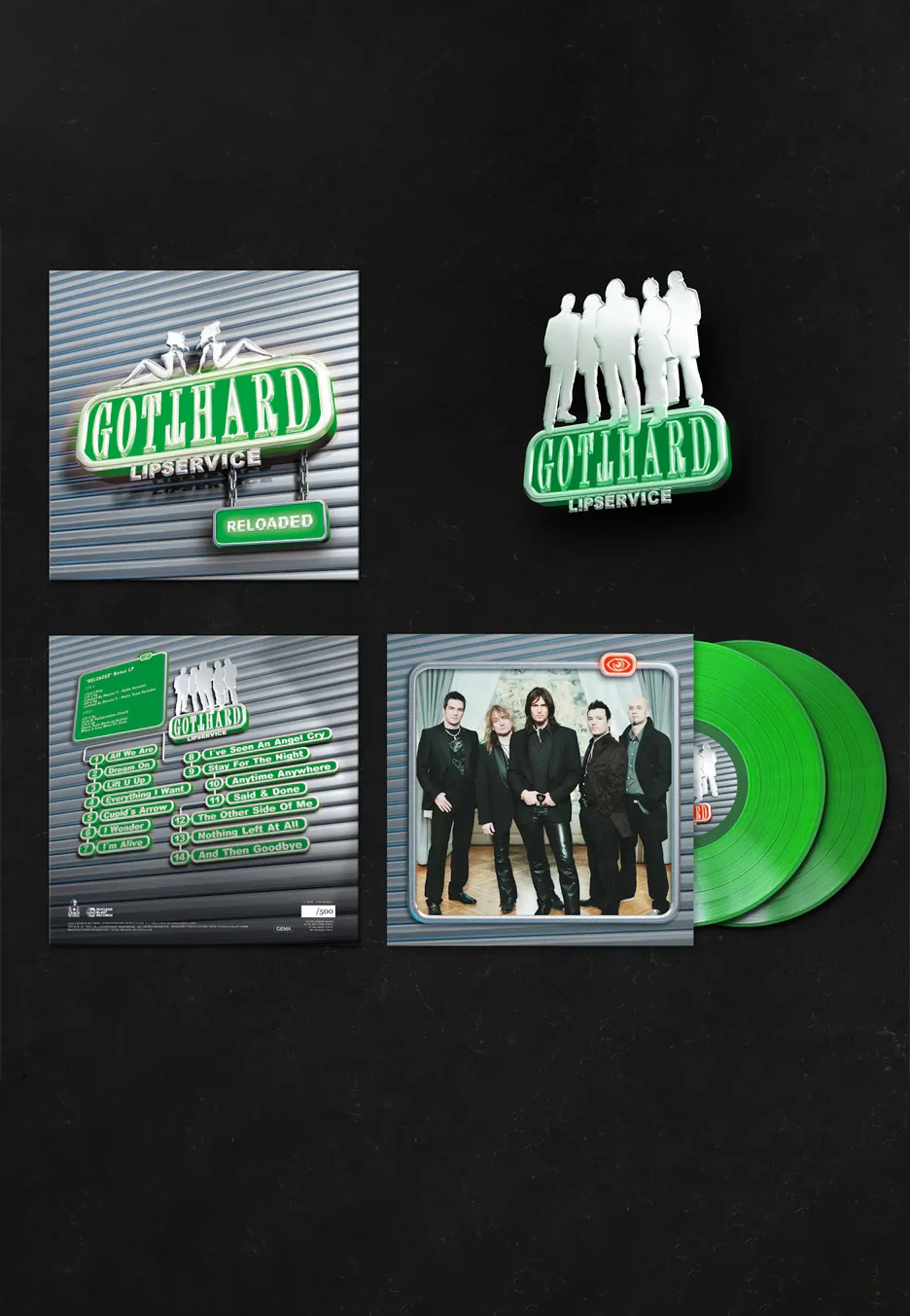 Lipservice (Reload) Ltd. Green - Colored 2 Vinyl