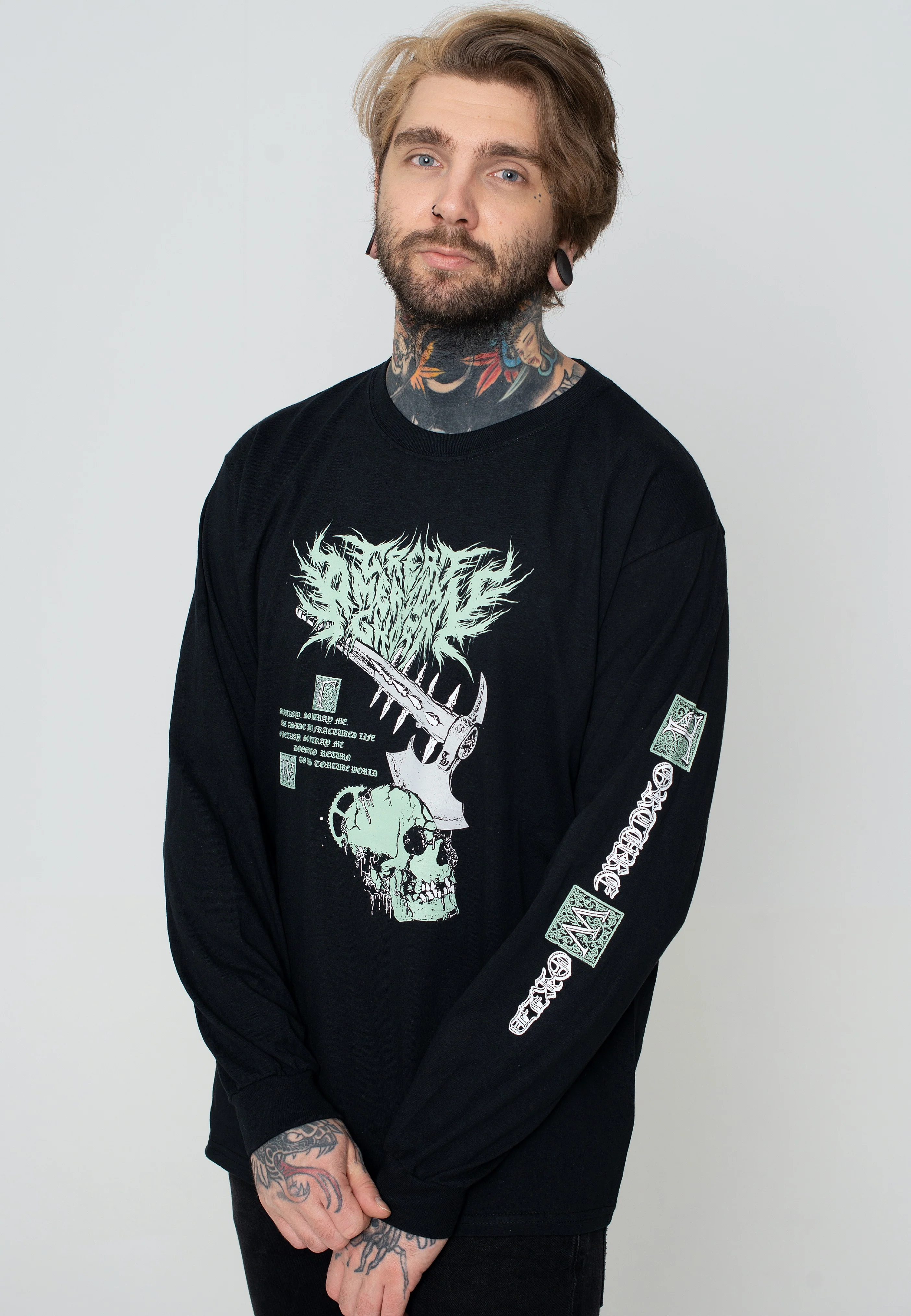 Axe & Skull - Longsleeve - Image 3