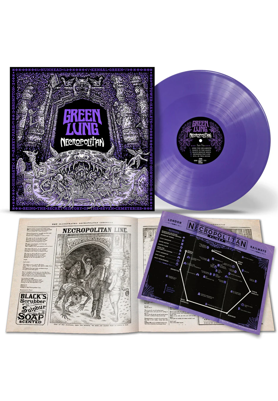 Necropolitan Purple - Colored Vinyl