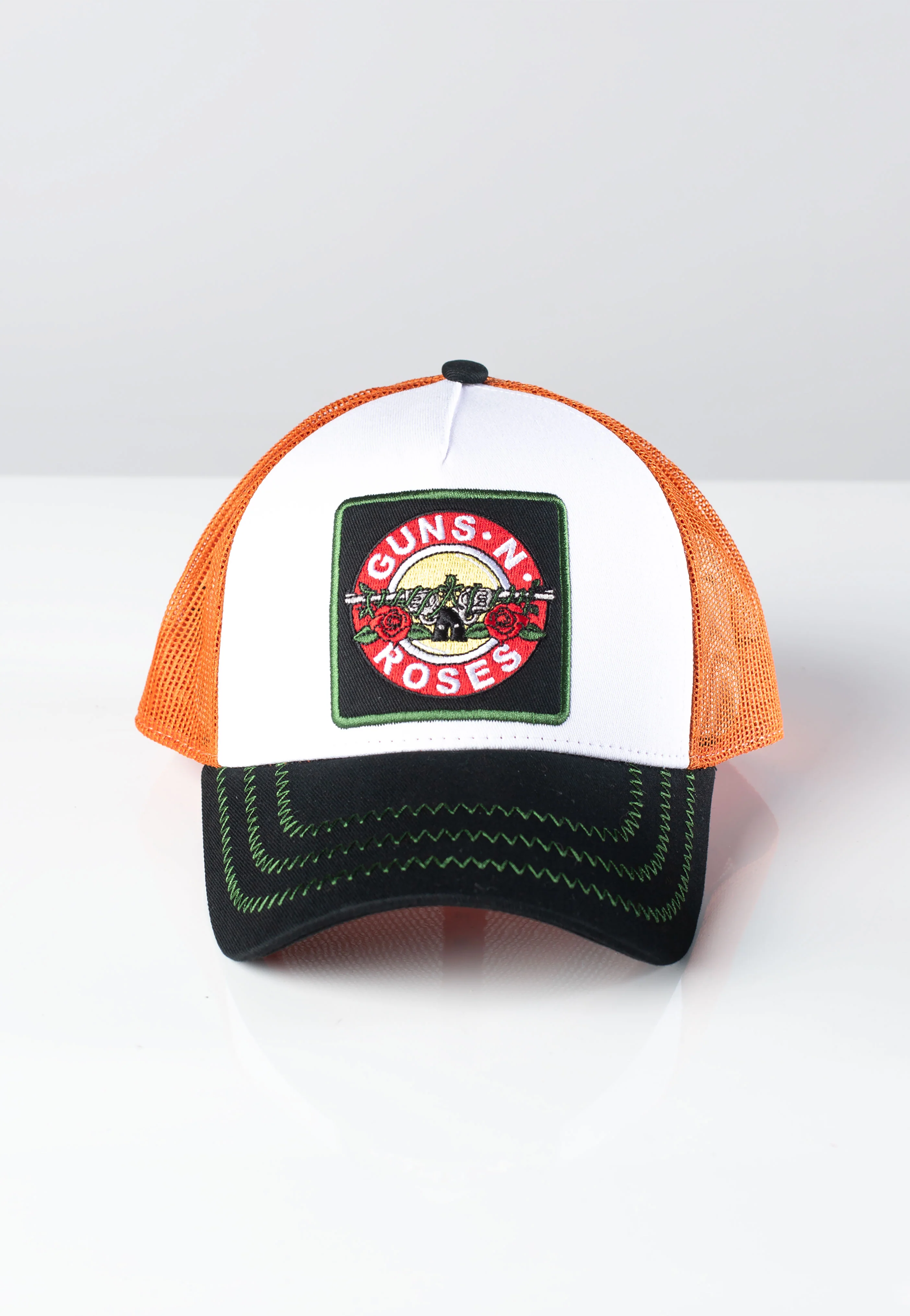 Logo White Black Orange - Cap - Image 2