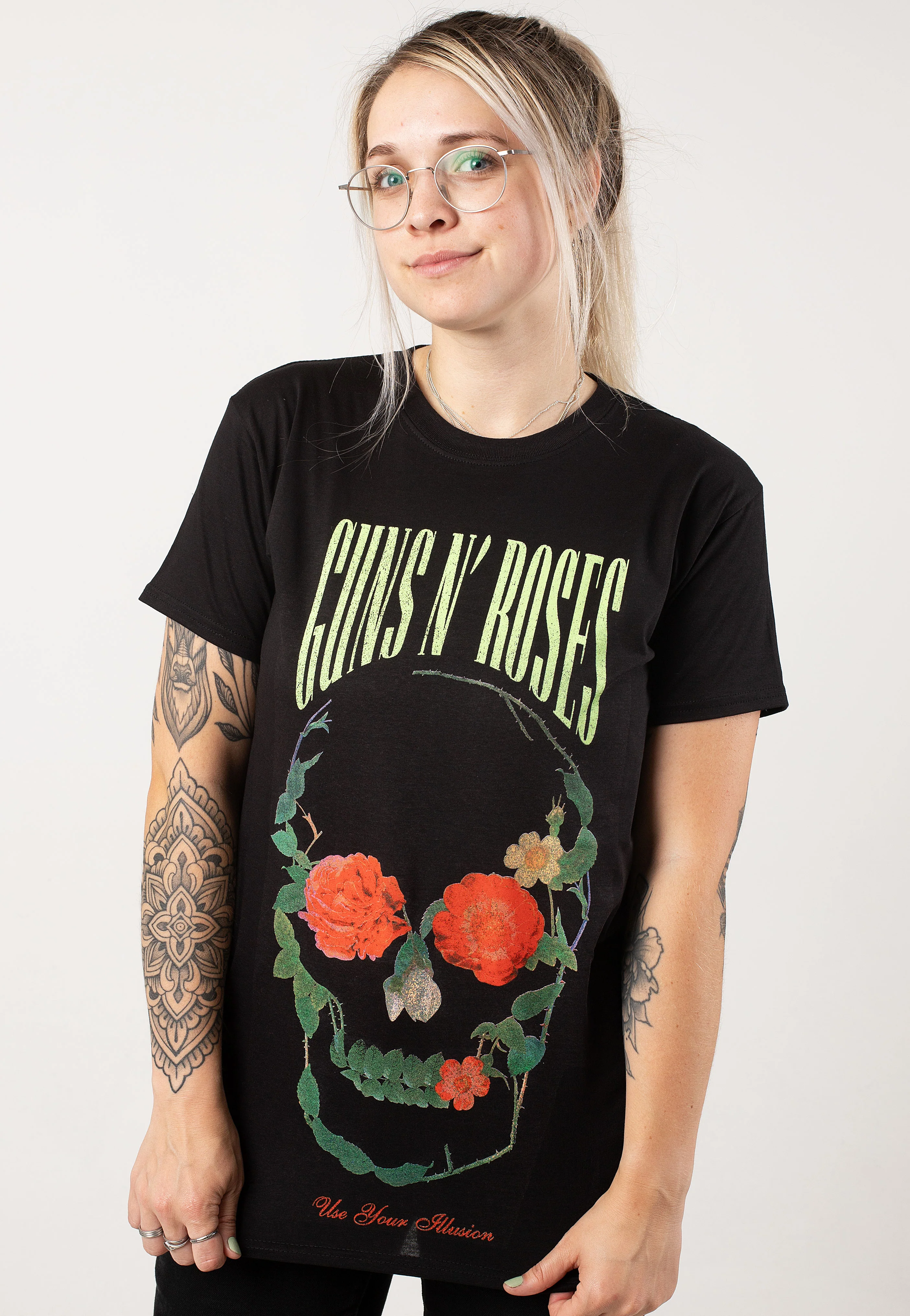 Rose Skull - T-Shirt - Image 5